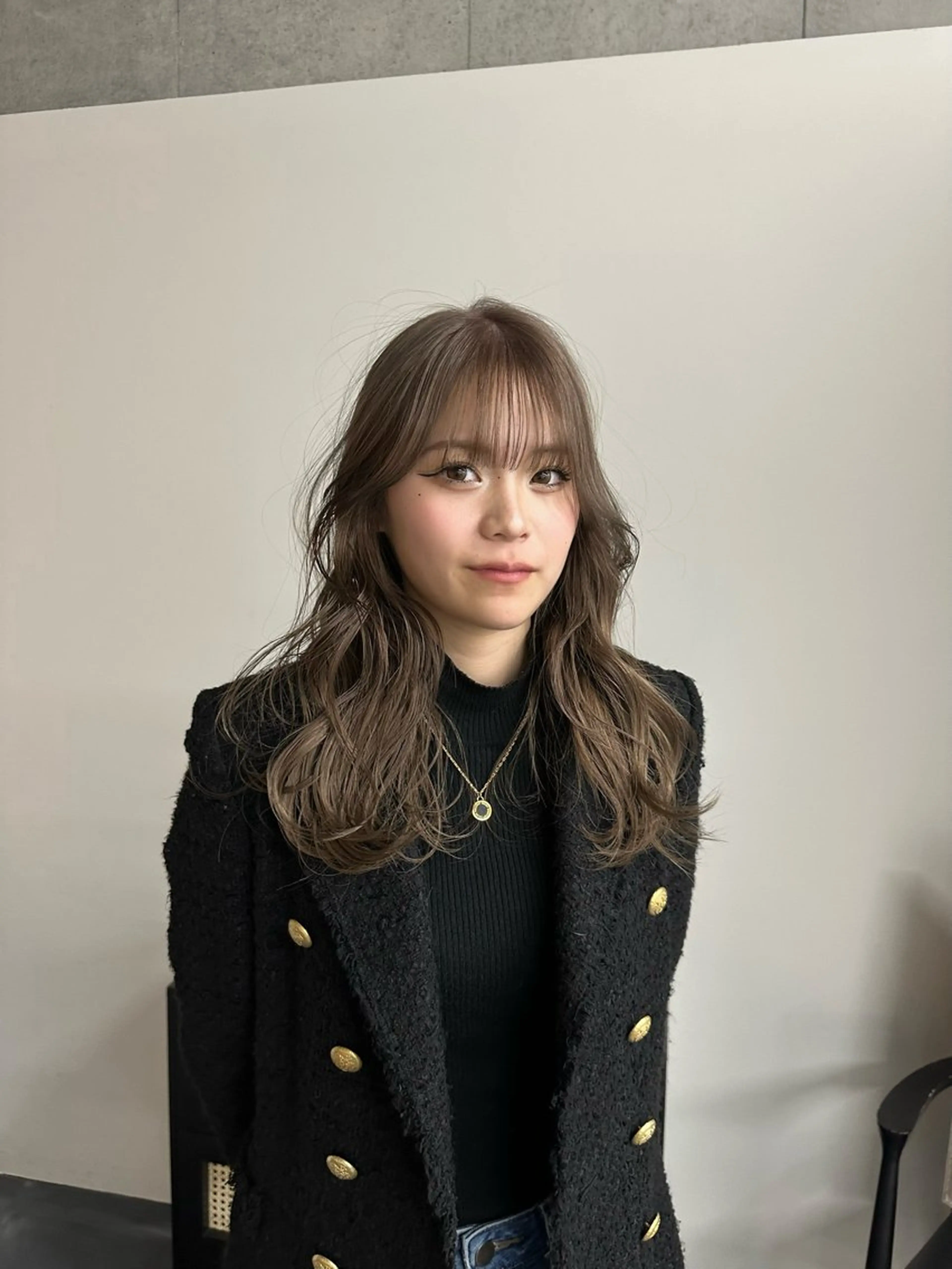 カラー ブリーチ 透明感カラー カット ヘアカラー トリートメント Steed Tokyo所属・Steed /立川/ レイヤー/futahのヘアスタイル