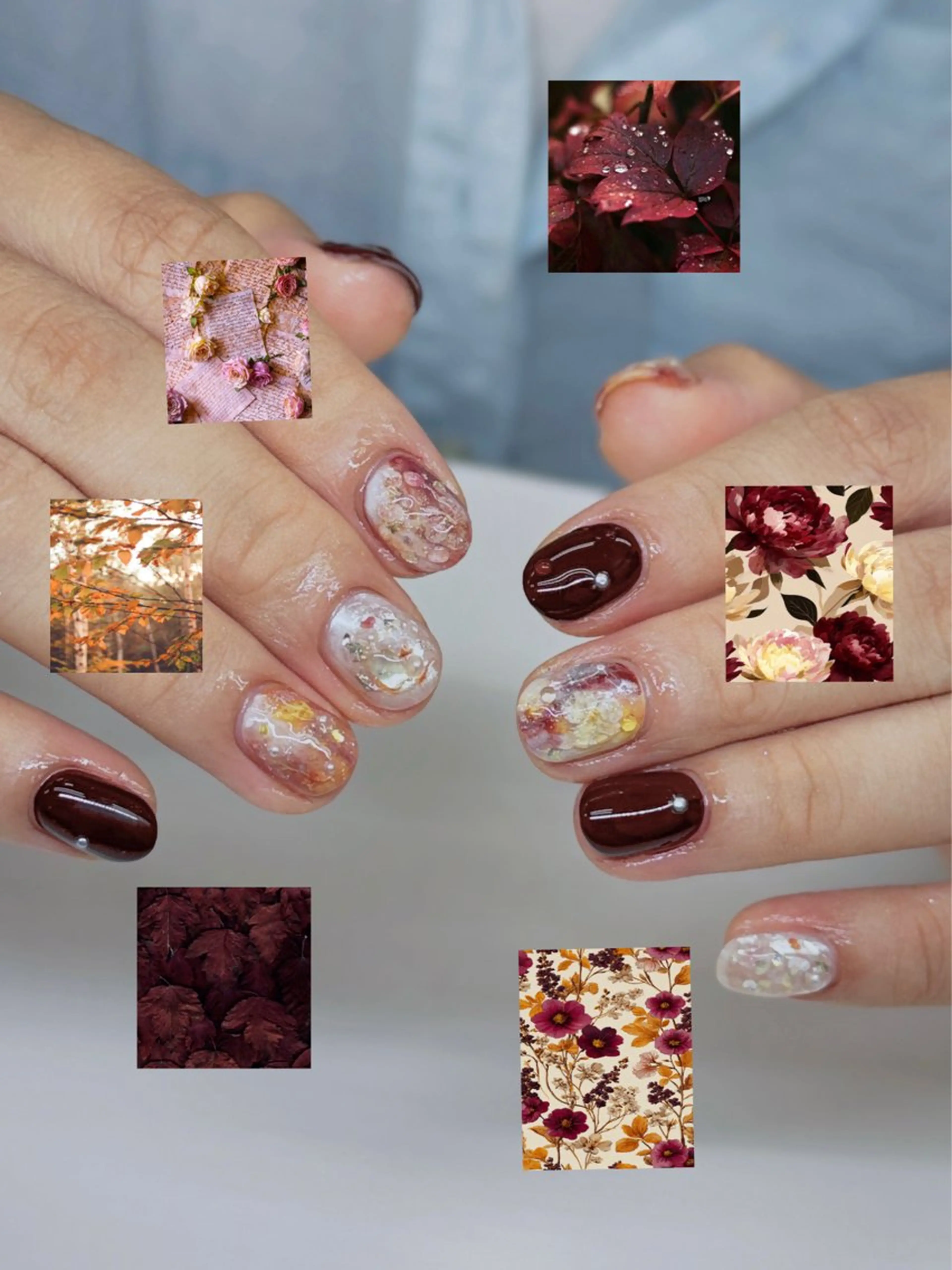 ネイル ニュアンスネイル ハンドネイル ハンドケア Hazuki nailのネイルデザイン