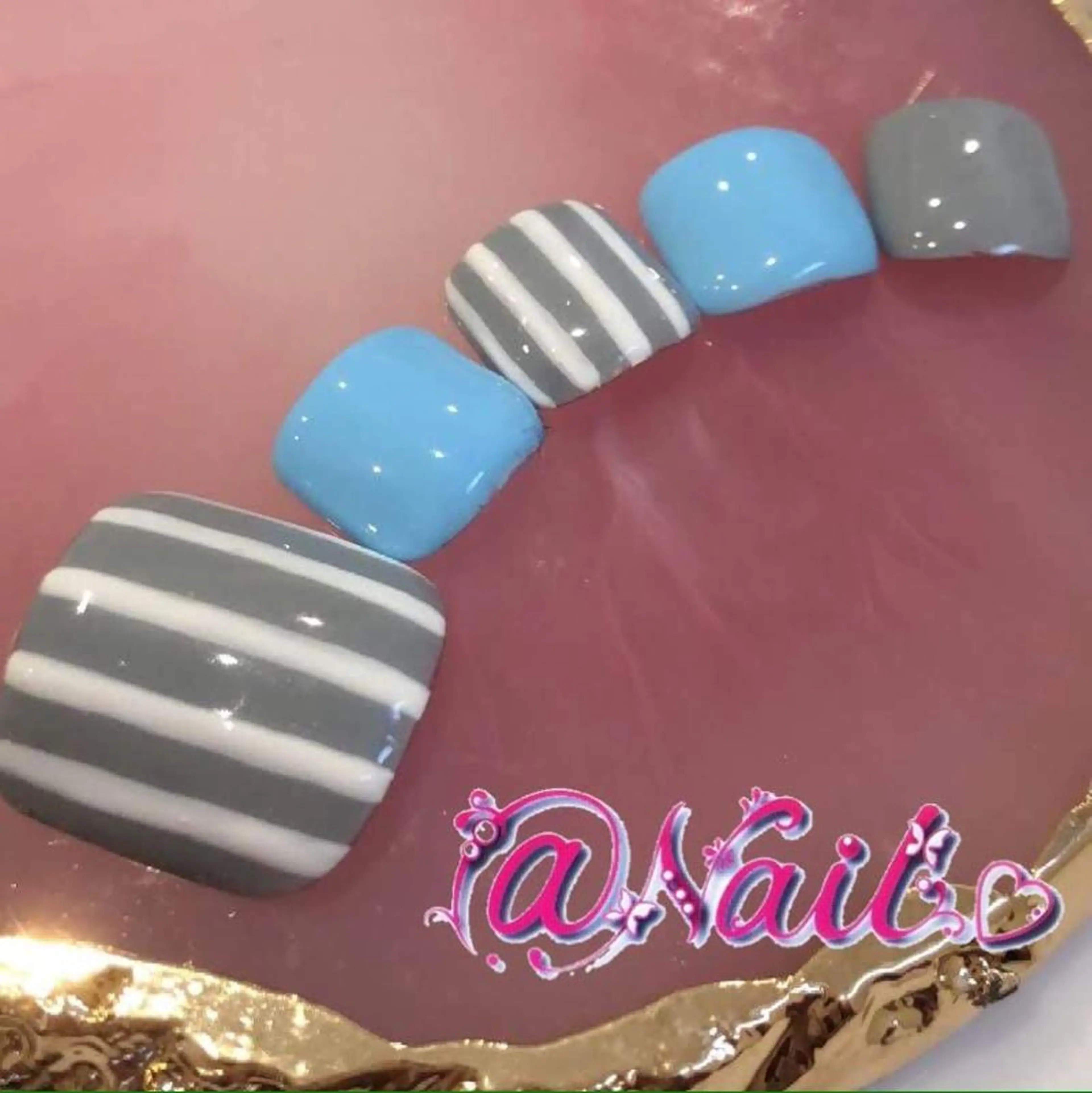 ネイル ネイルチップ 小尾 栞のネイルデザイン