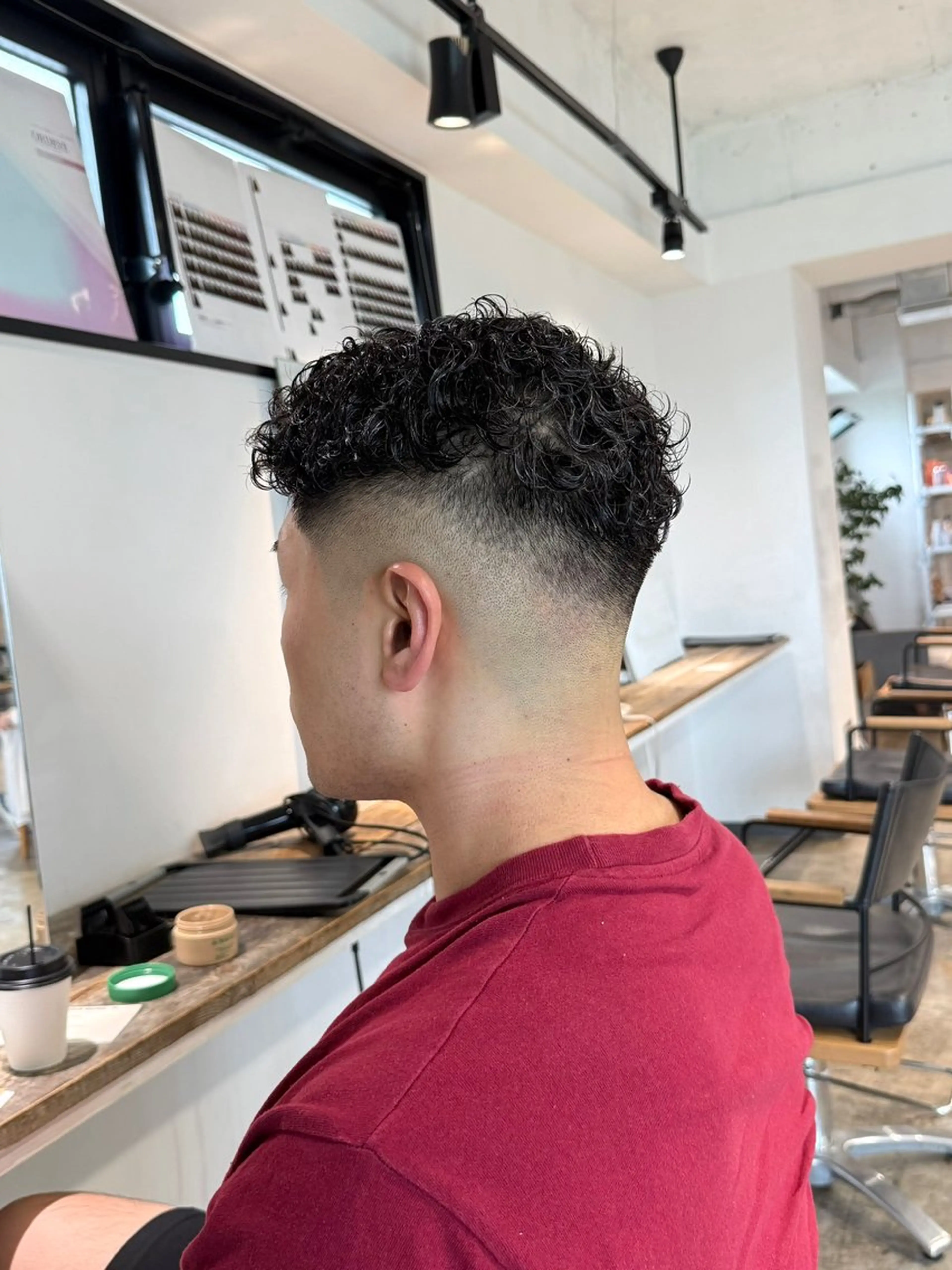 パーマ メンズ メンズパーマ カット パーマ トリートメント 骨格補正施術/メンズ 専門美容師/YUYAのヘアスタイル