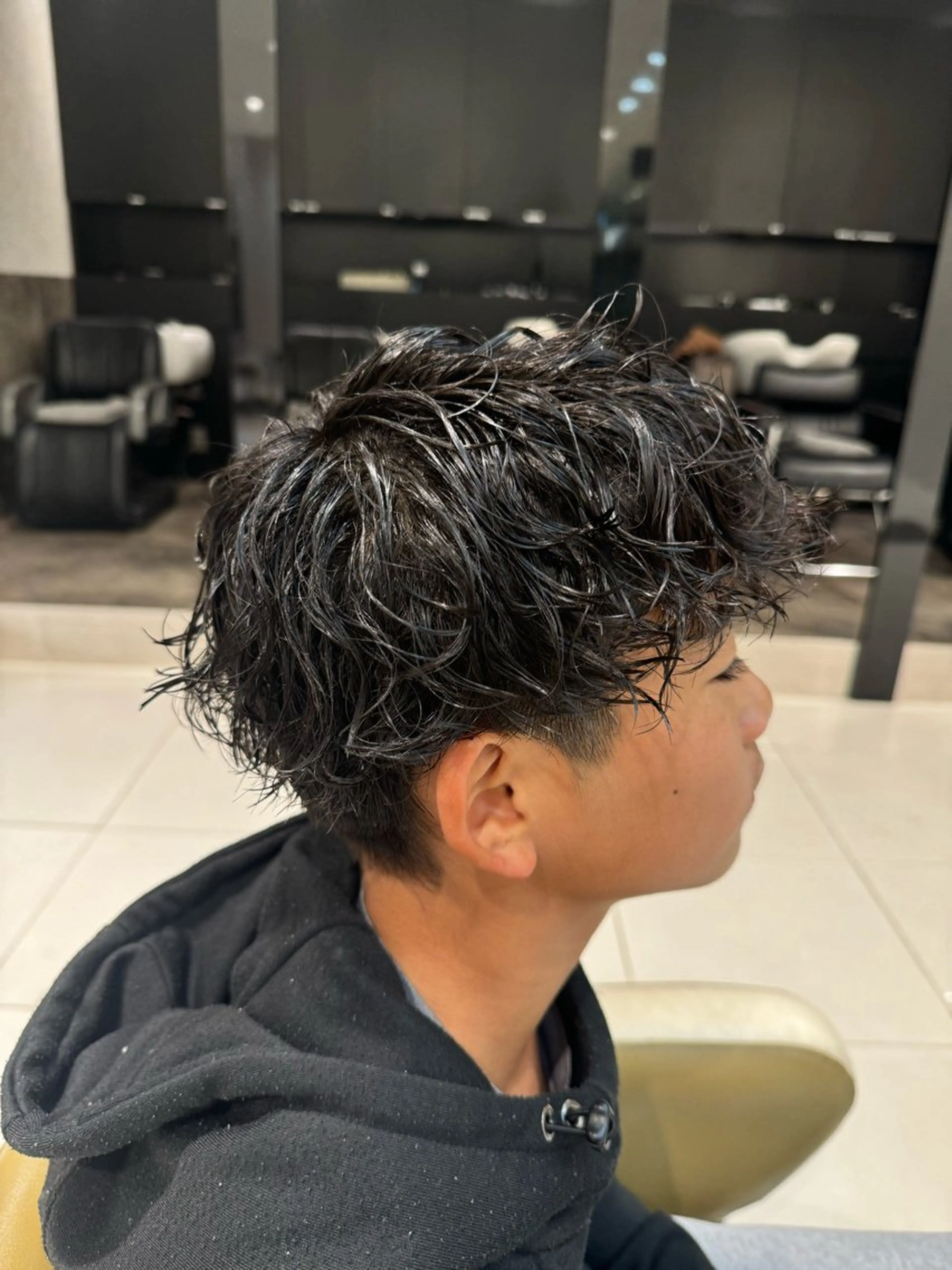 カット+スペインカール+潤いトリートメントの写真