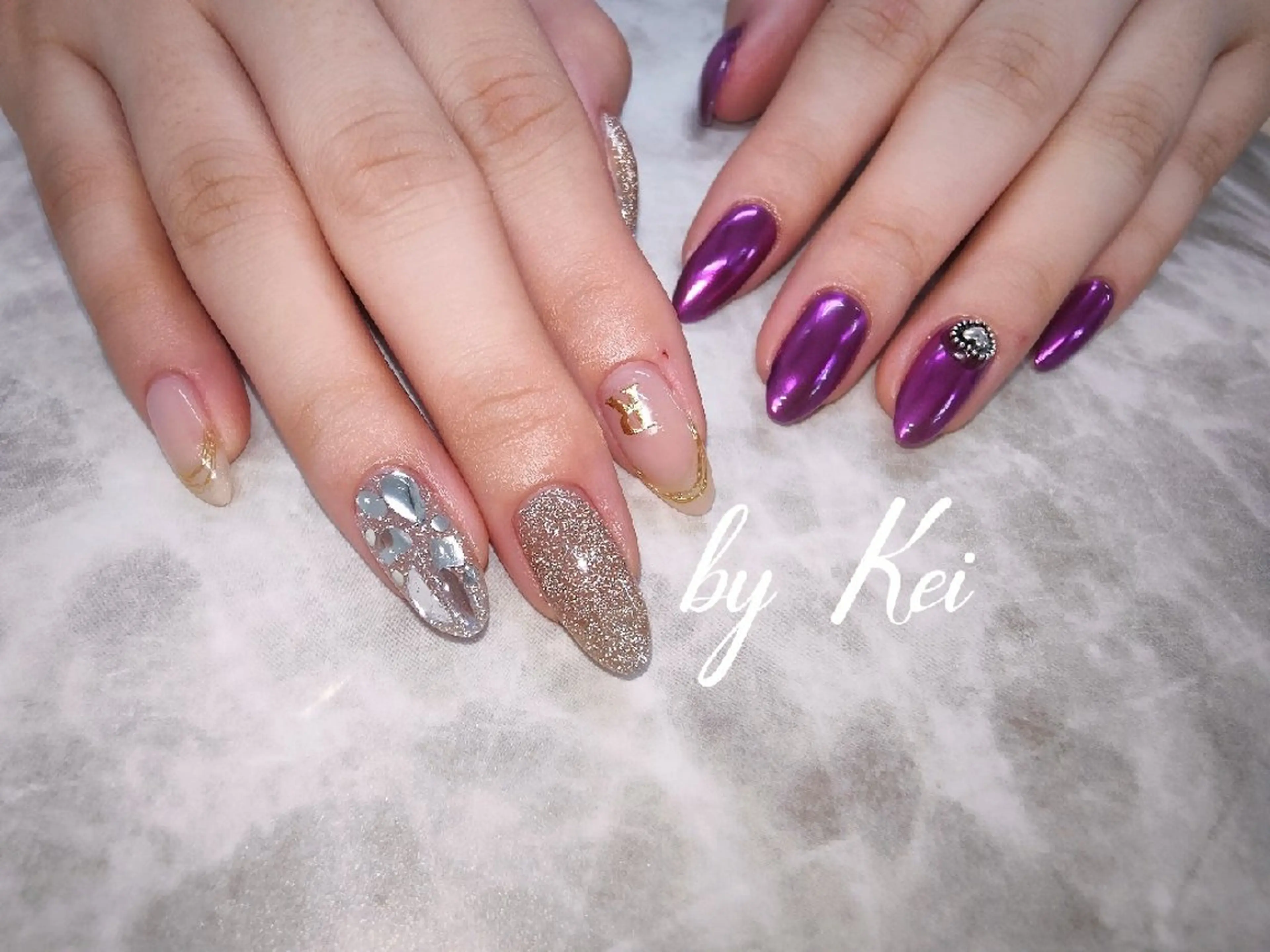 ネイル ハンドネイル 🎀 Kei 🎀のネイルデザイン