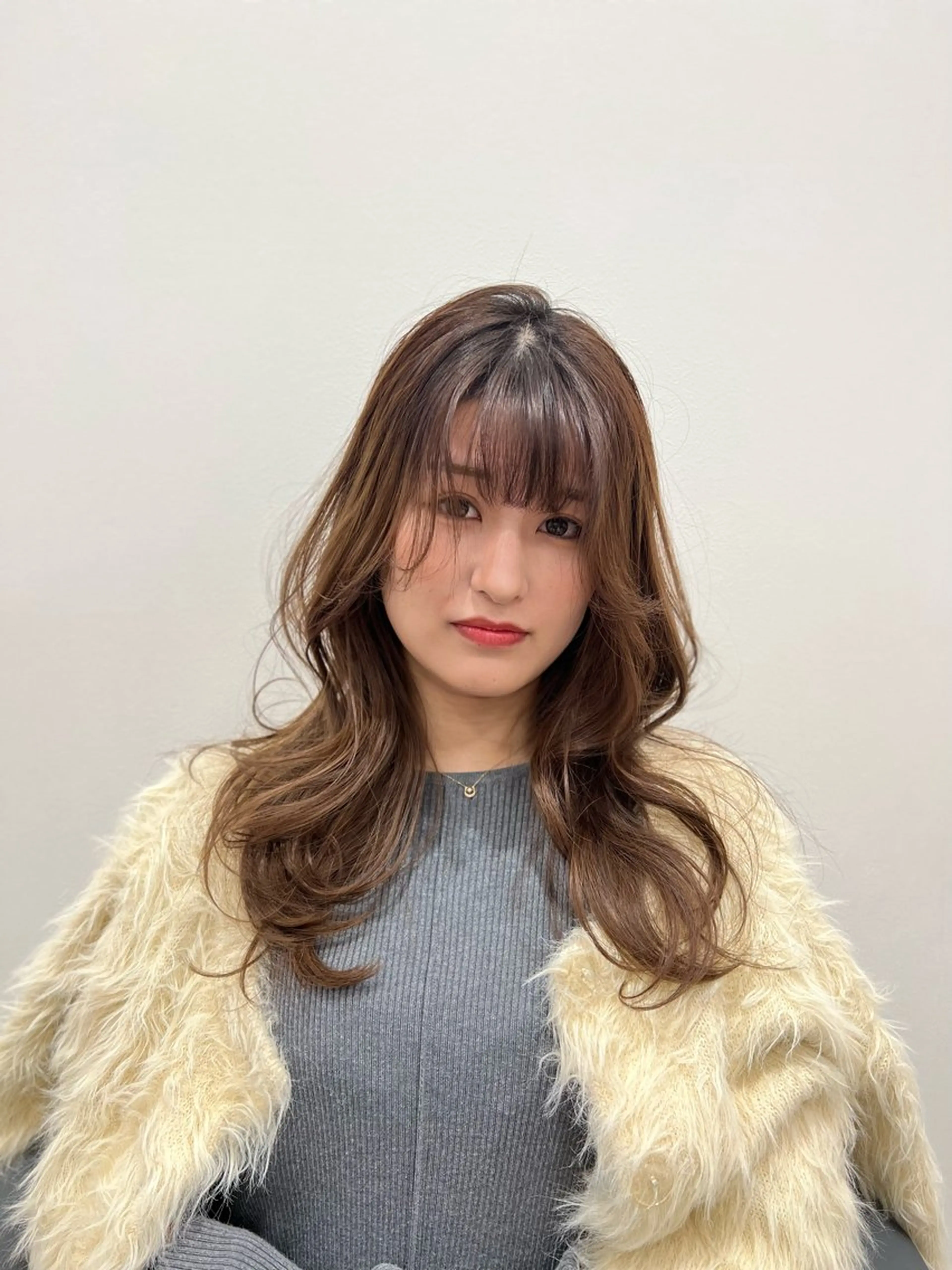 ロング カット ヘアカラー ‎‪🩰 艶髪美髪 shiori🫧のヘアスタイル