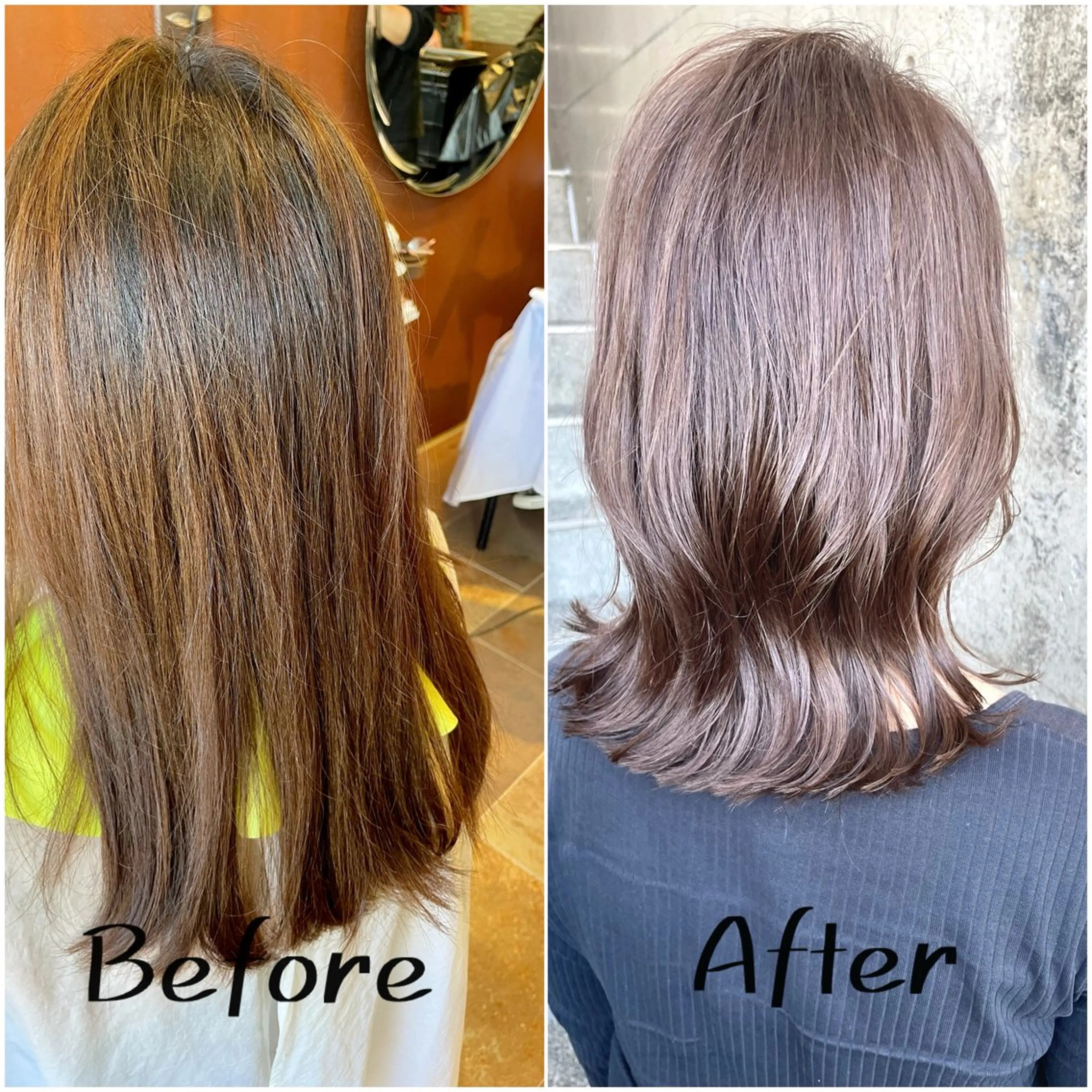 ミディアム カラー カット ヘアカラー トリートメント hair  design  ALBERO所属・日高 香織のヘアスタイル