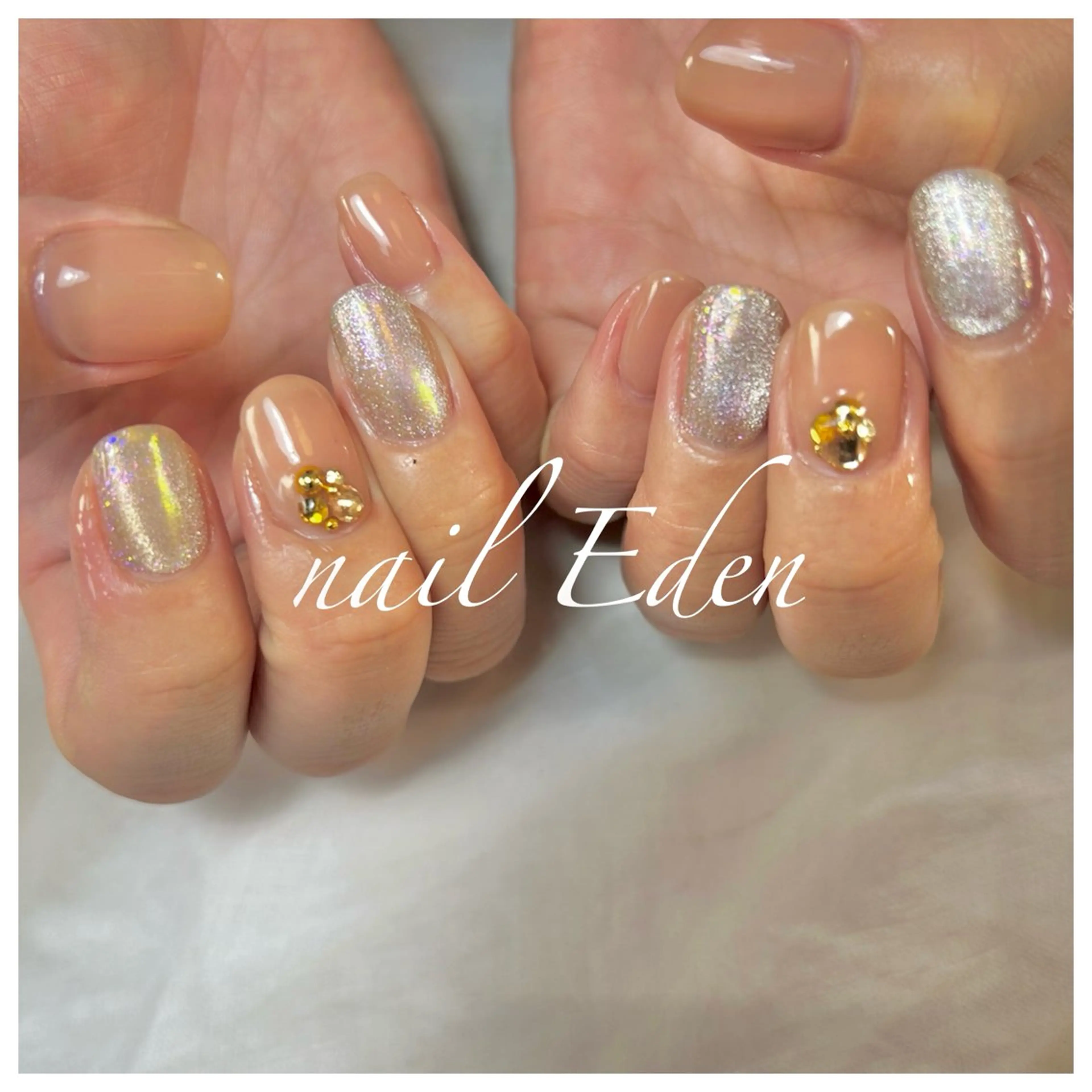 ネイル 持ち込み ハンドネイル ハンドケア Eden　private nail saron所属・Eden ♾️のネイルデザイン