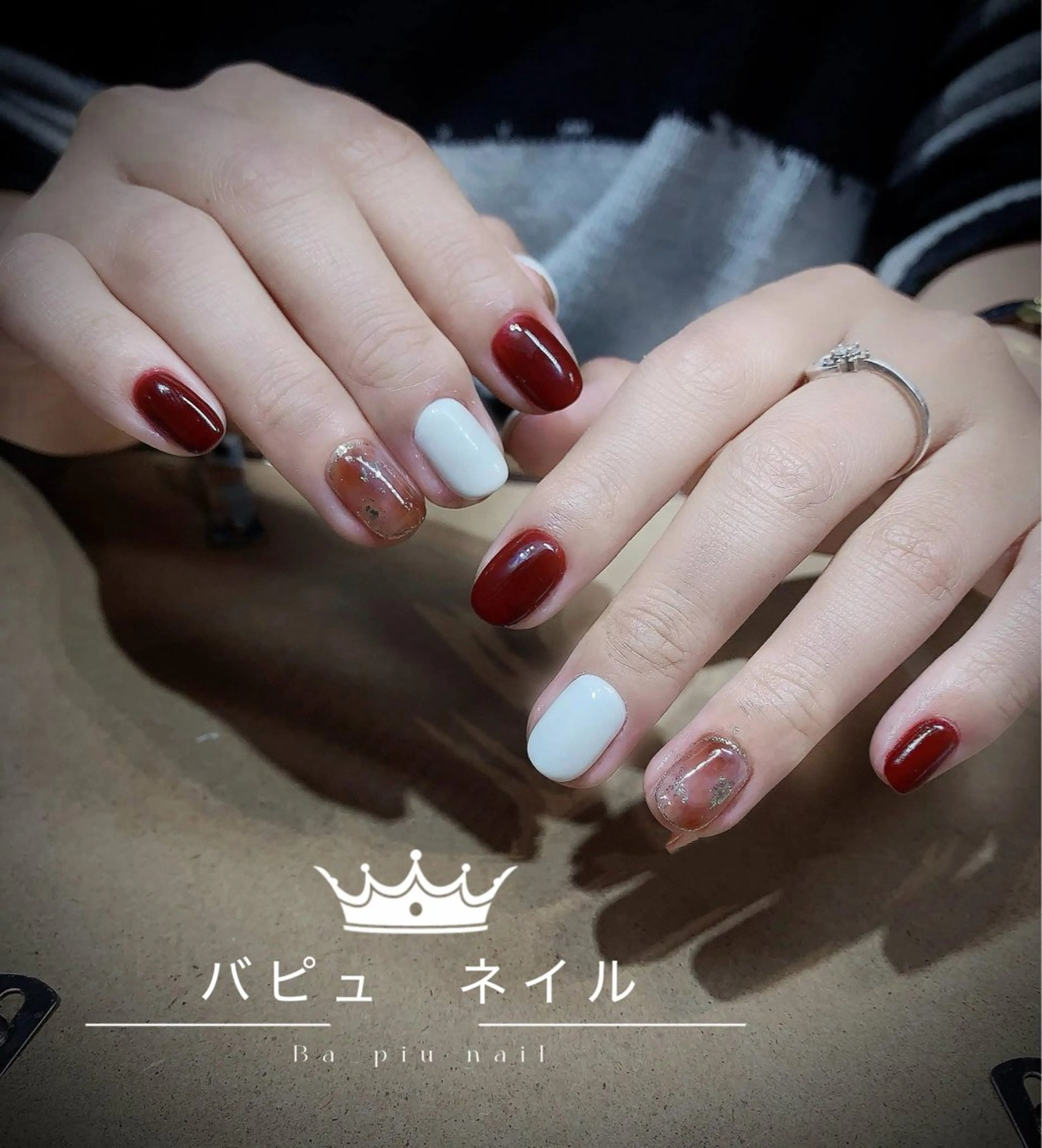 ネイル ハンドネイル BA_PIU NAILのネイルデザイン
