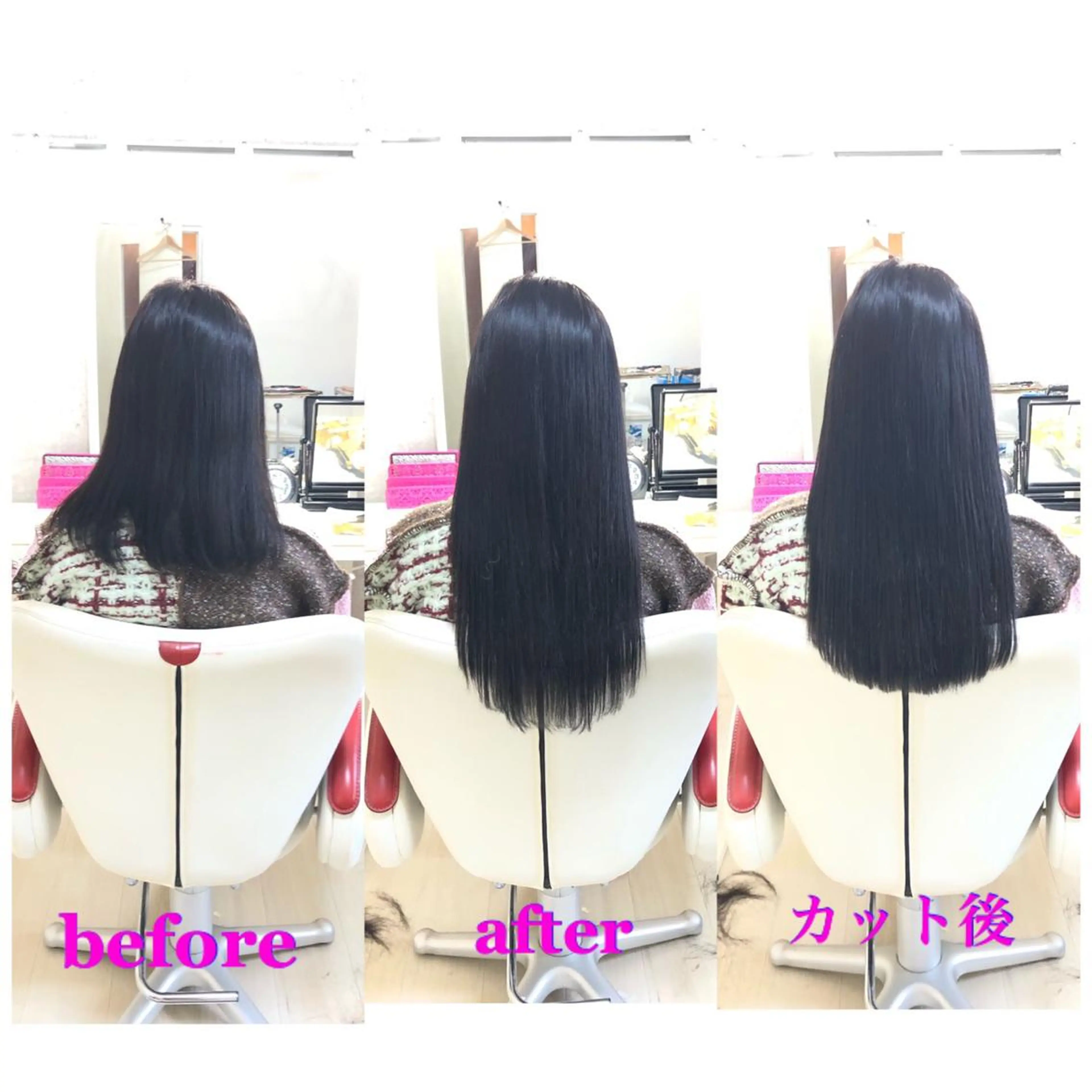 ロング エクステ ドレスアップ心斎橋店所属・🌸ドレスアップ 心斎橋店🌸のヘアスタイル