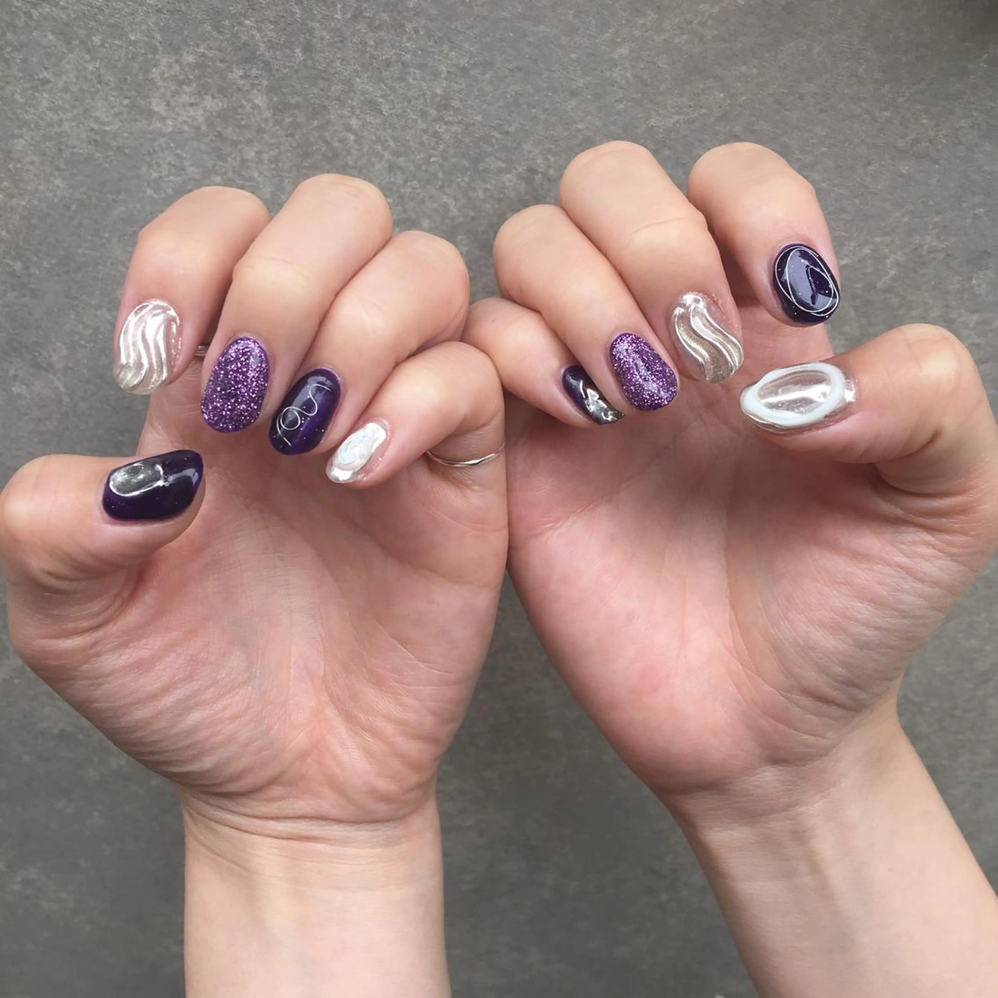 ネイル 【似合わせ提案】鈴木 舞のネイルデザイン