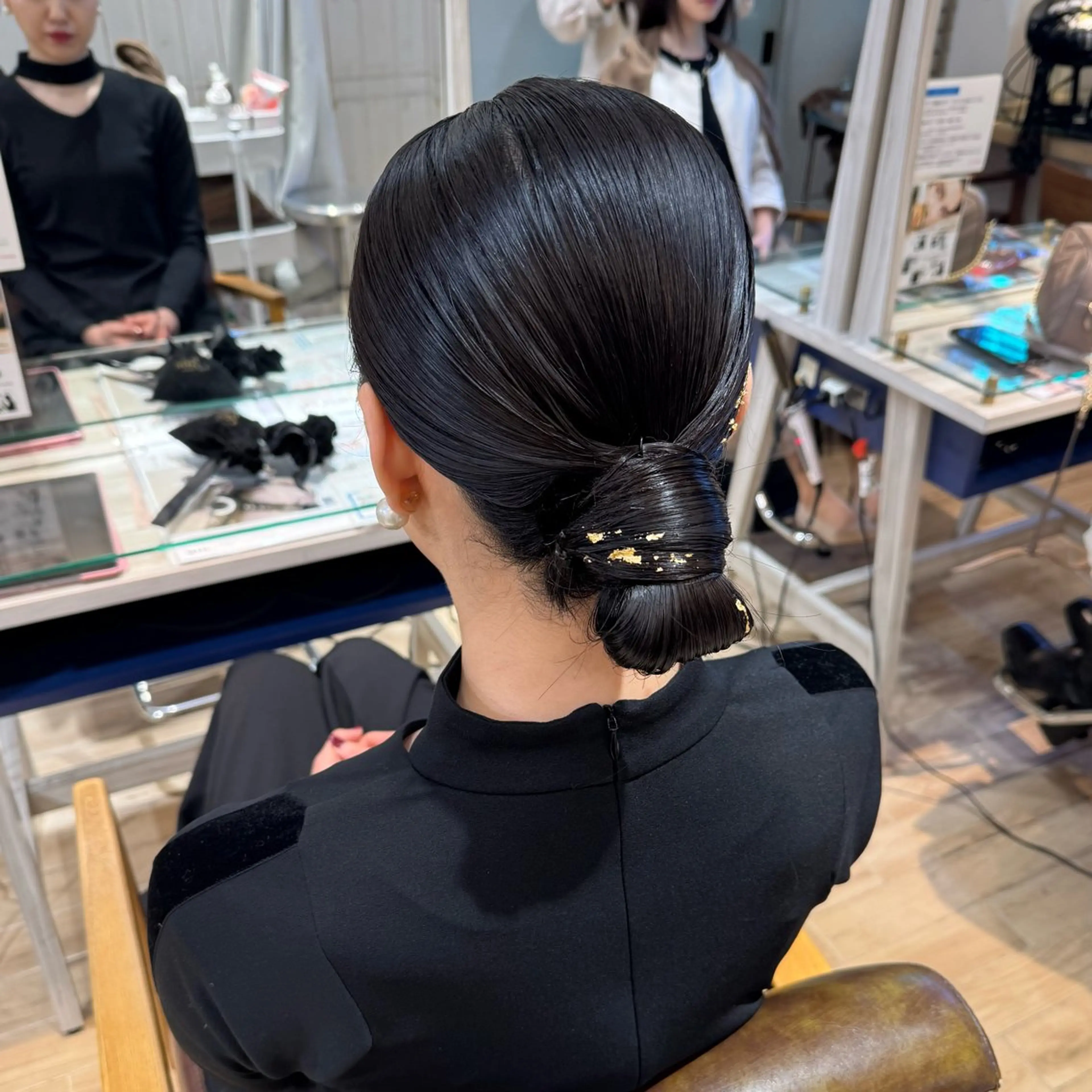 セミロング ヘアアレンジ ヘアセット 🍀ブリーチ/艶カラ ー🍀 コイケのヘアスタイル