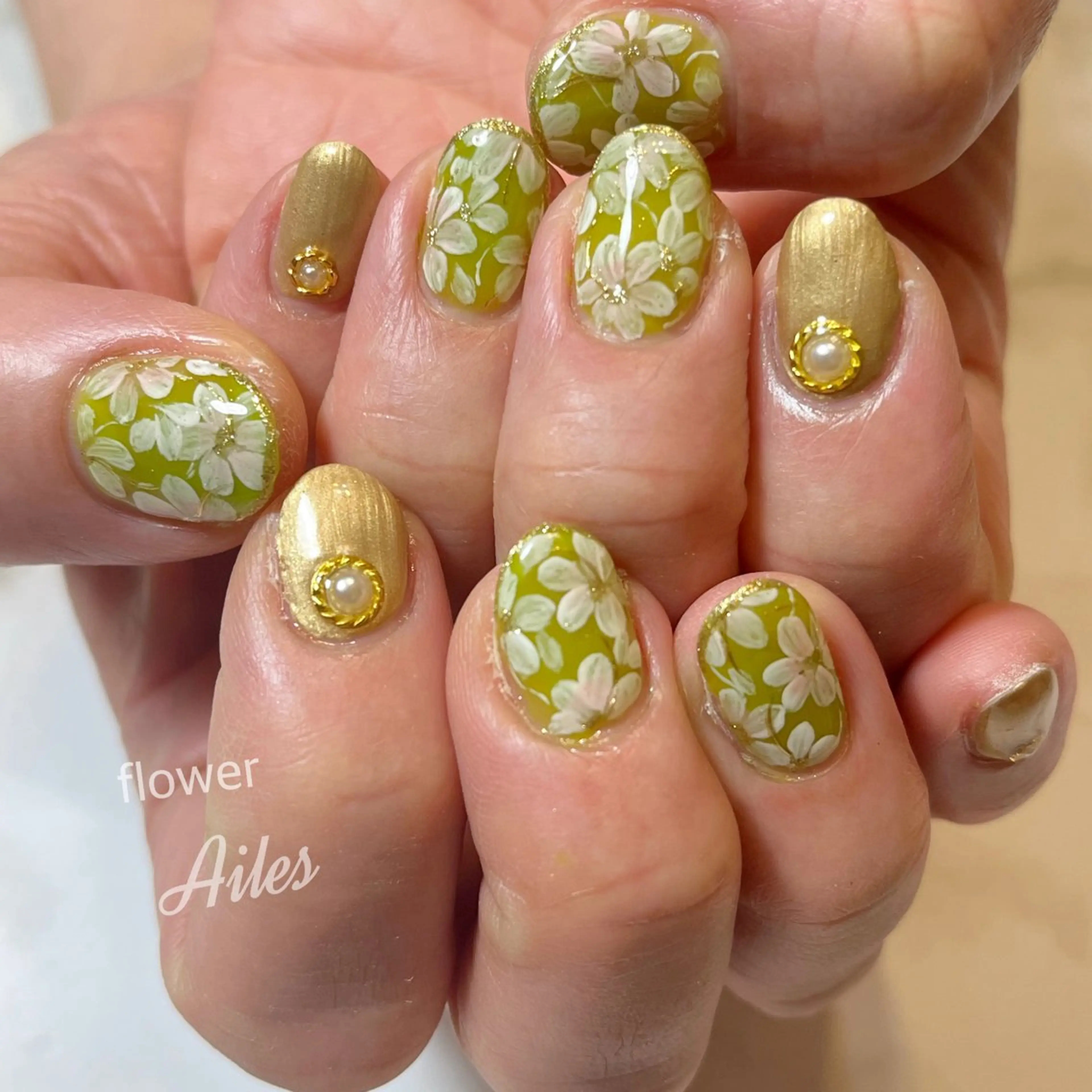 ネイル ハンドネイル Ailes mayumiのネイルデザイン