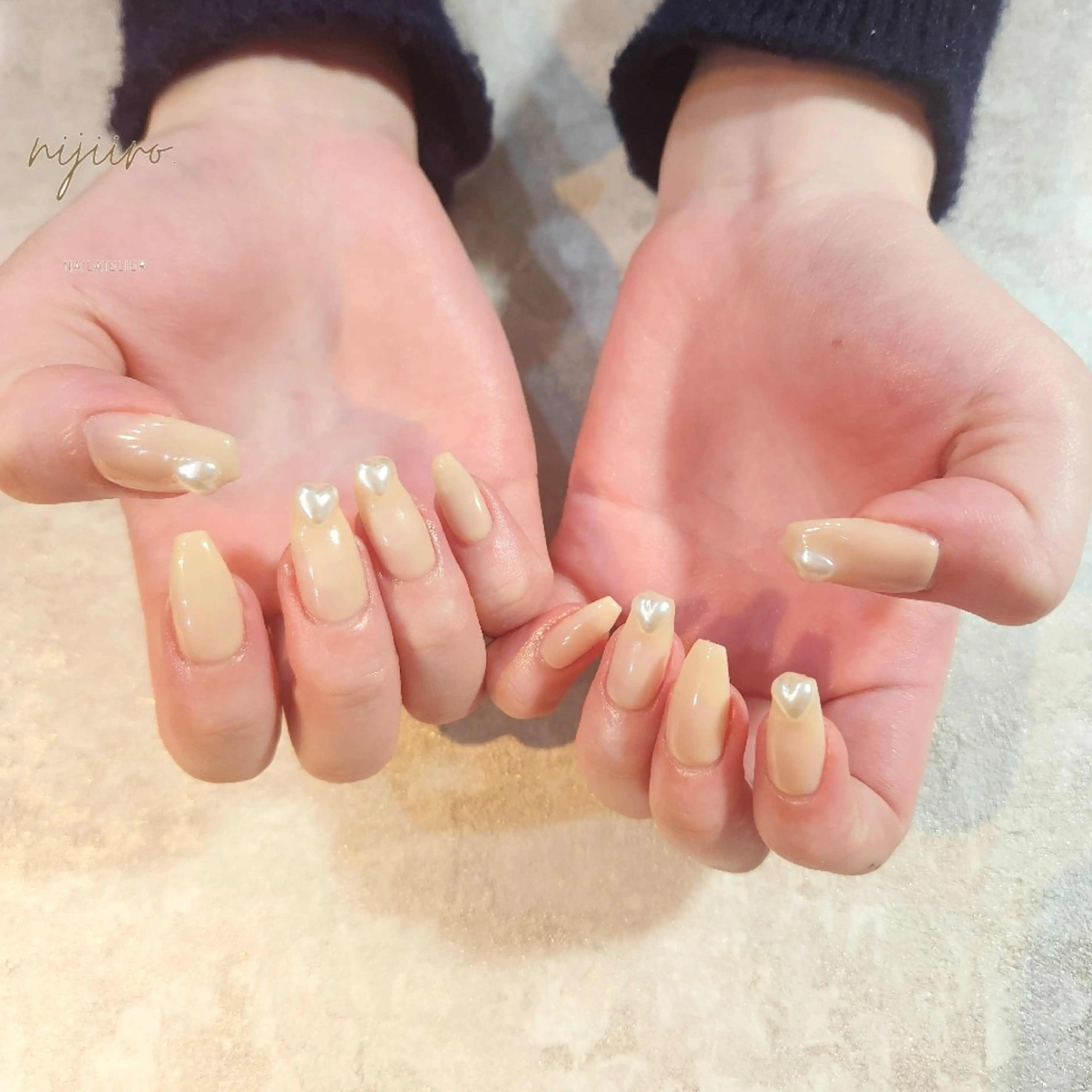 ネイル ハンドネイル nailatelier nijiiro.所属・nijiiro🌈 サトウのネイルデザイン