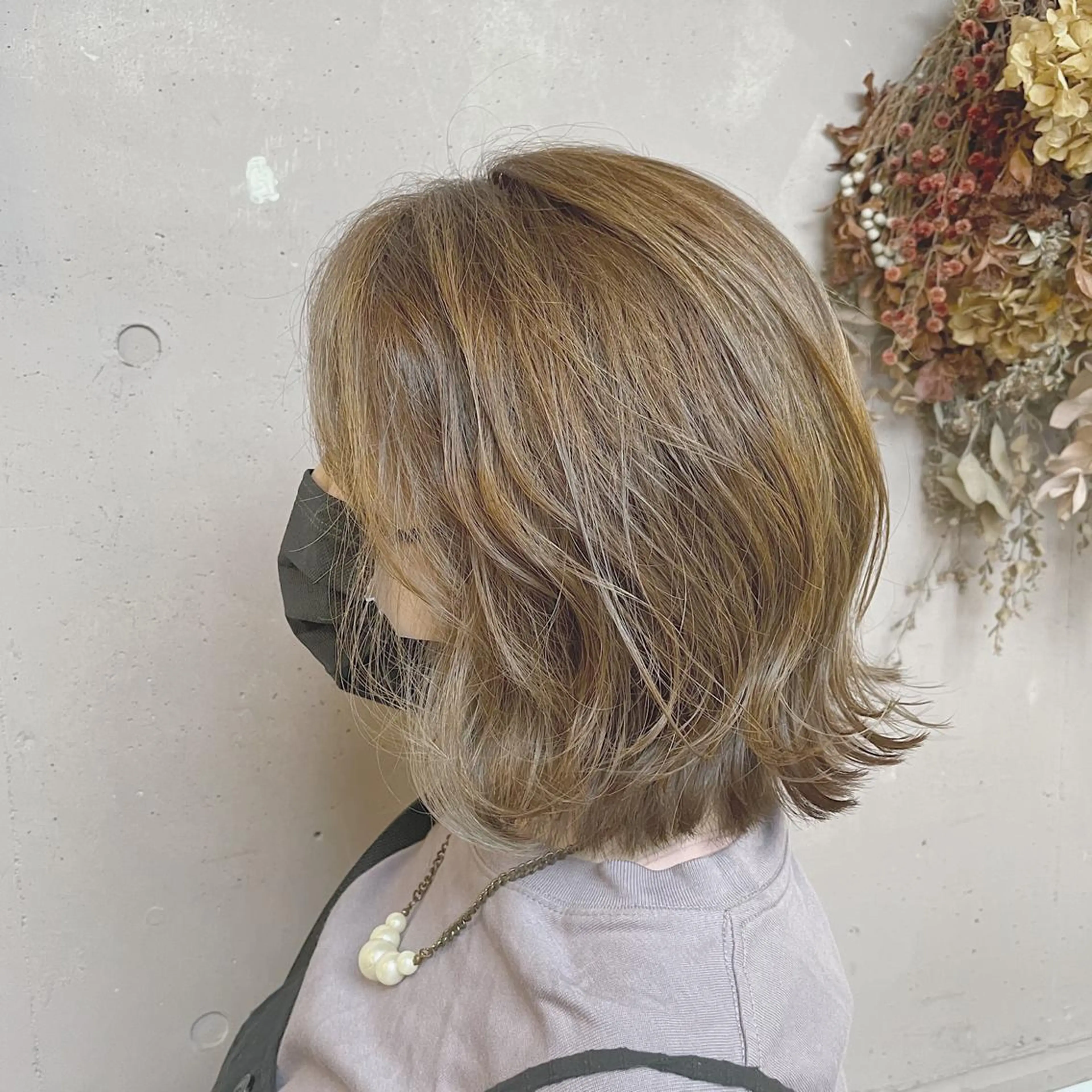 【平日限定】カット+髪質改善ケアカラー＋トリートメントの写真