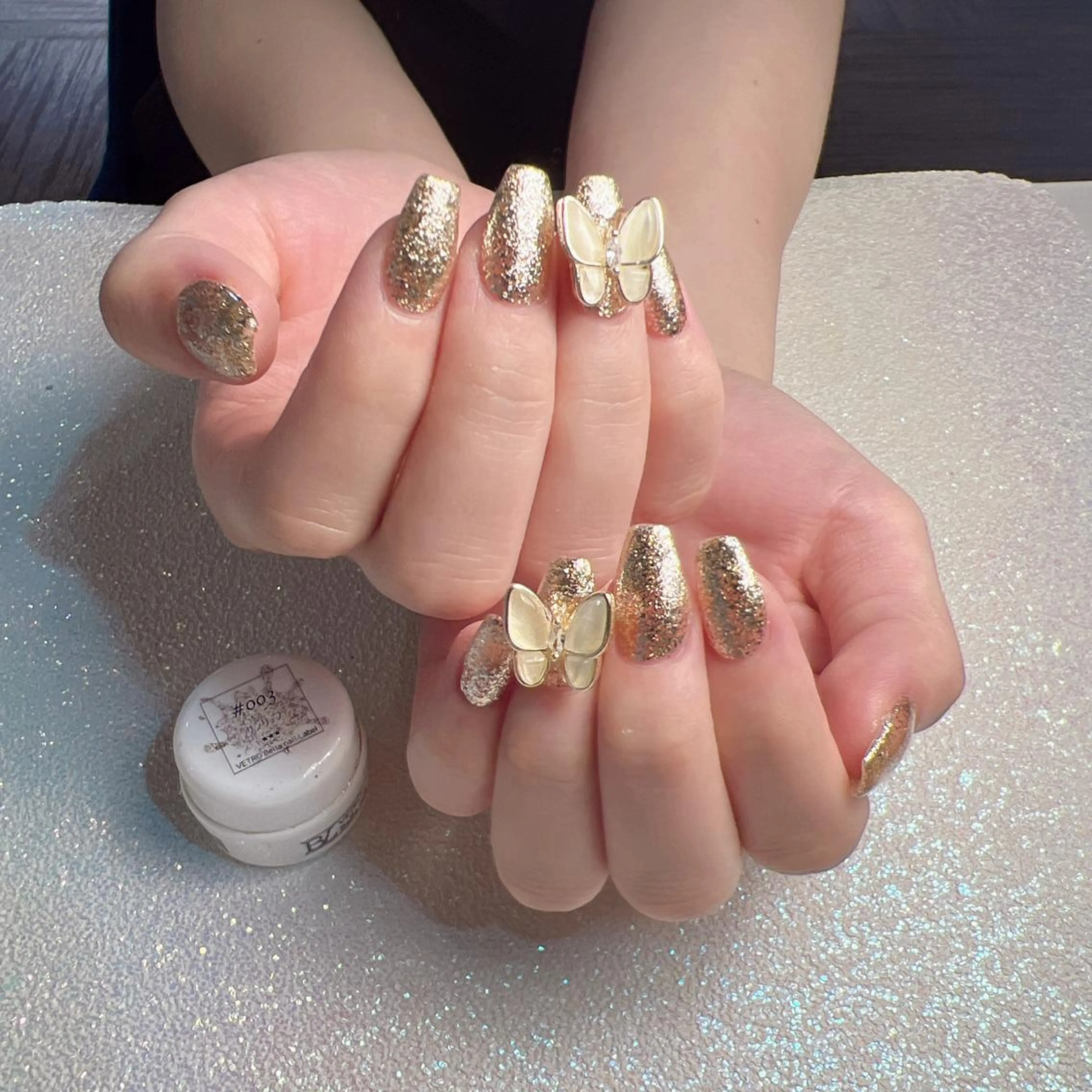 ネイル アートネイル 長さ出し フラッシュネイル ジェルネイル 氷ネイル・うるうるネイル You&Me Yukiのネイルデザイン