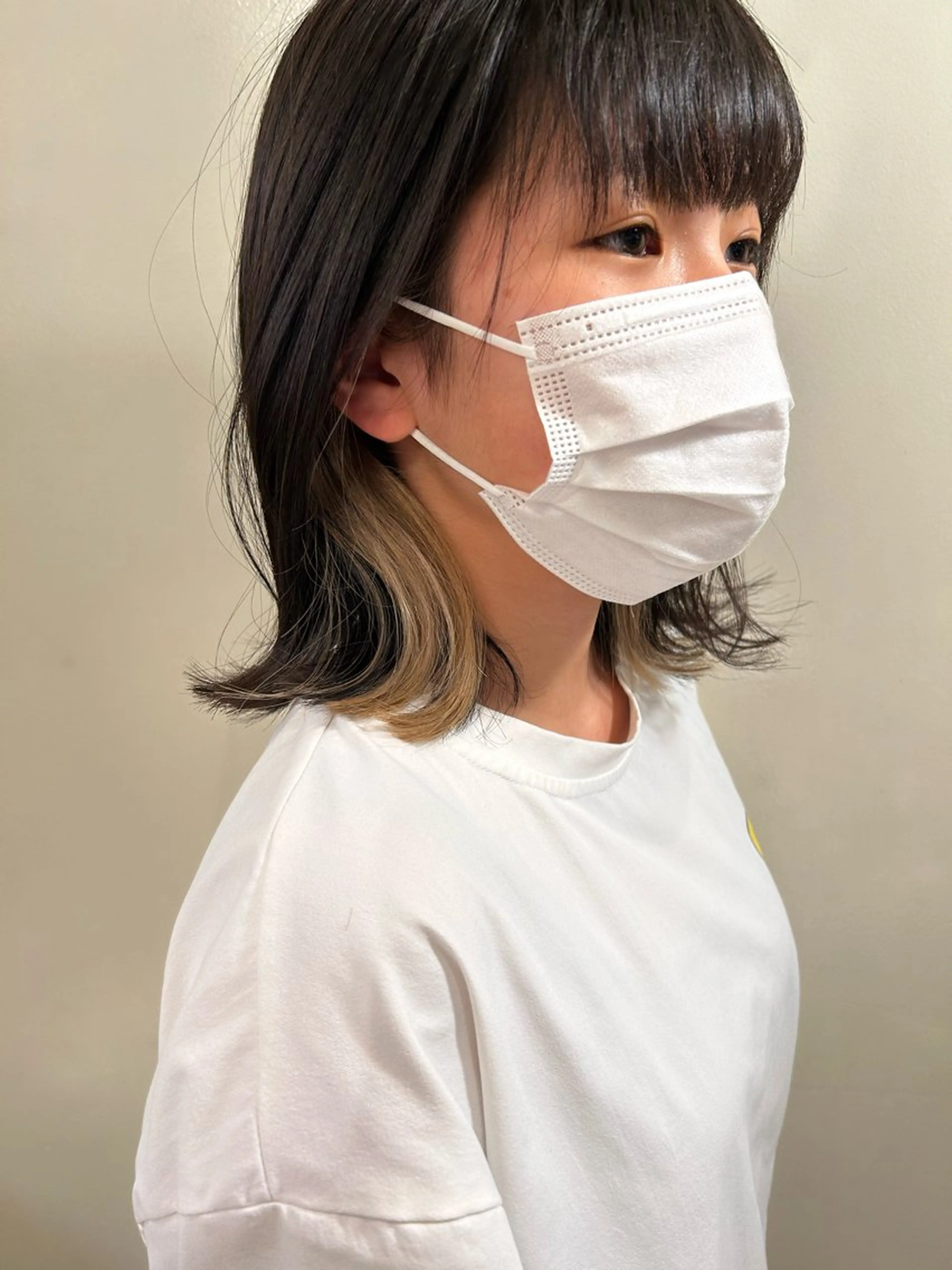 ミディアム カラー 塚田 銀太のヘアスタイル