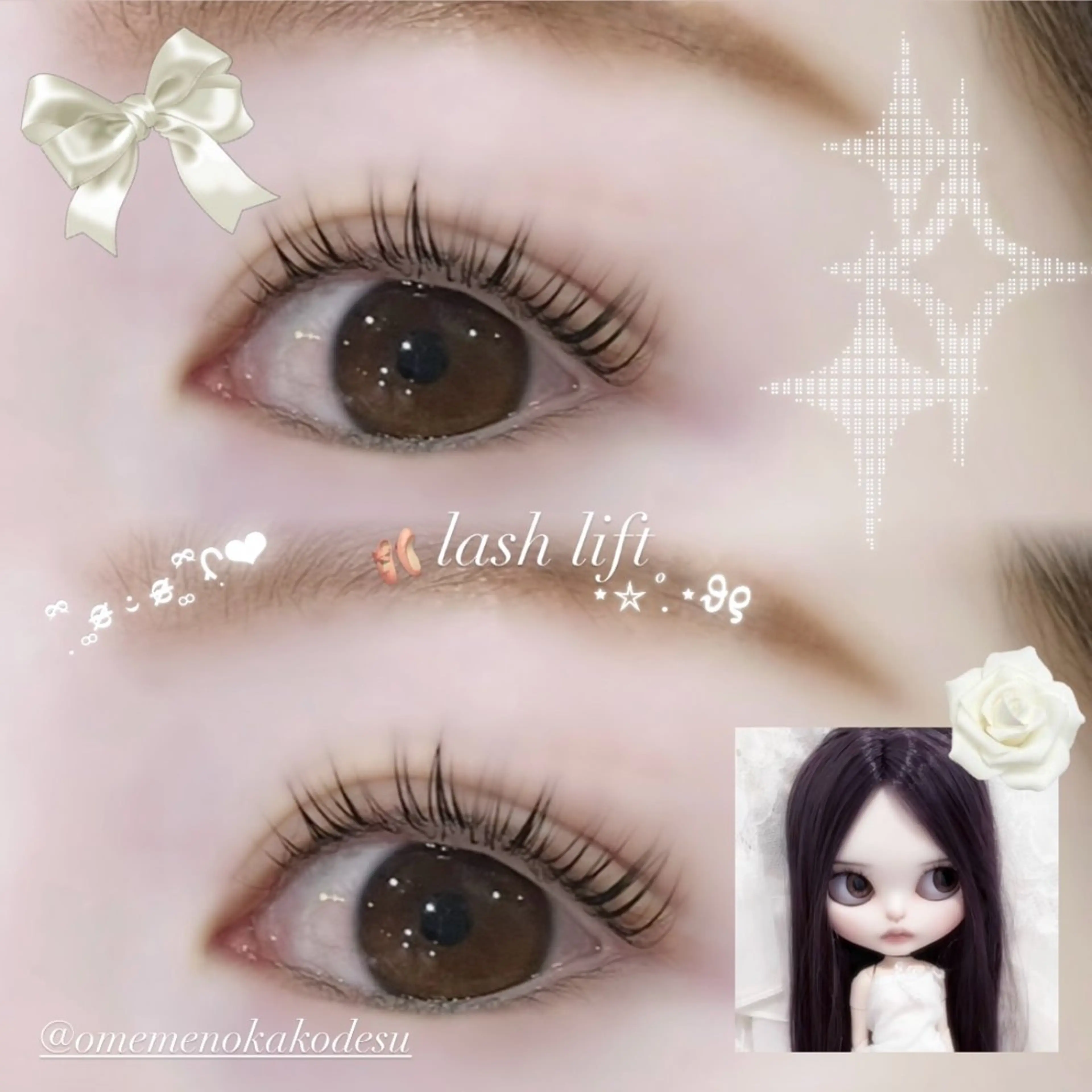 マツエク・マツパ マツパ eyelist kako🦋のマツエク・マツパデザイン