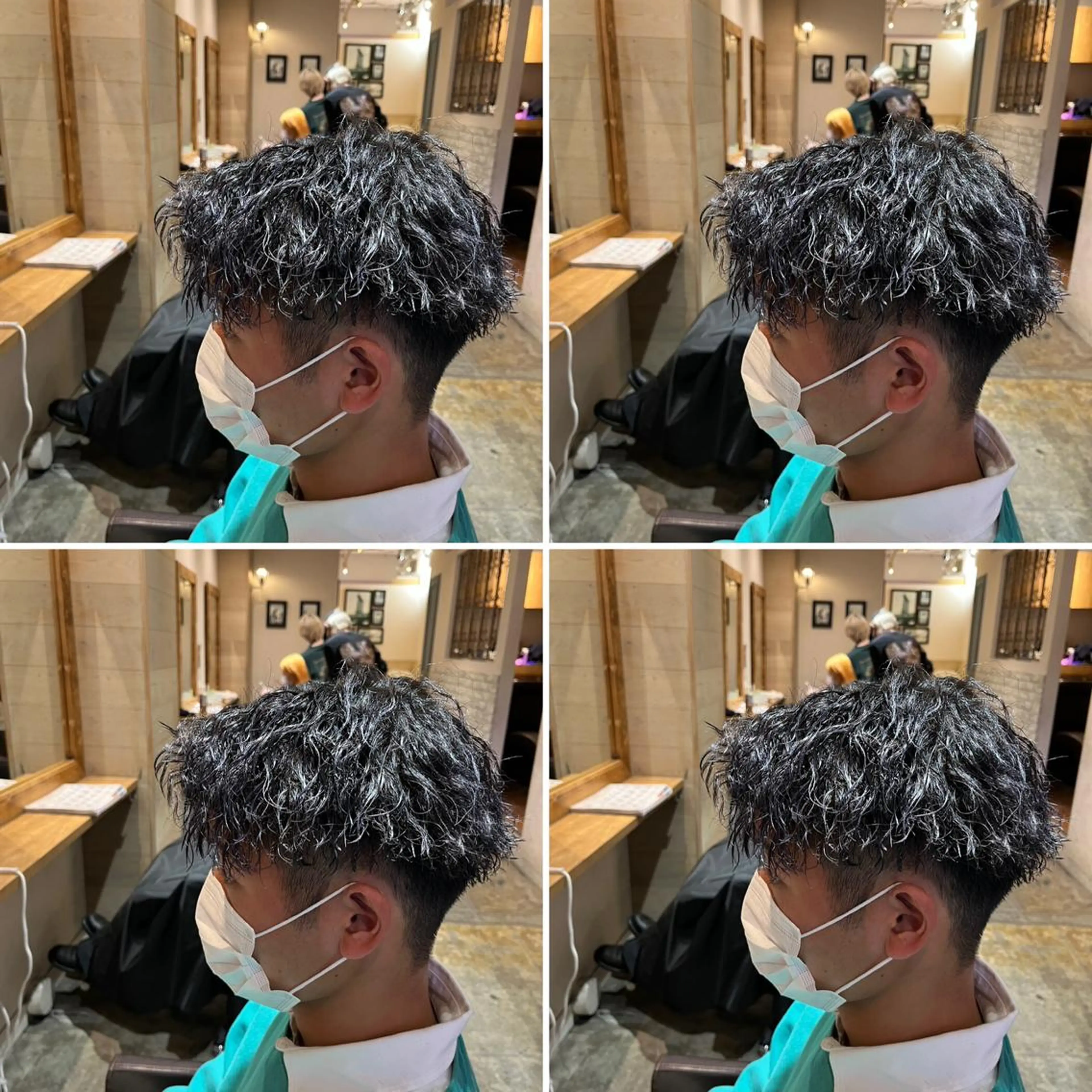 パーマ メンズ カット パーマ トリートメント ヘアセット 👑メンズパーマ特化 店長望月謙二郎👑のヘアスタイル