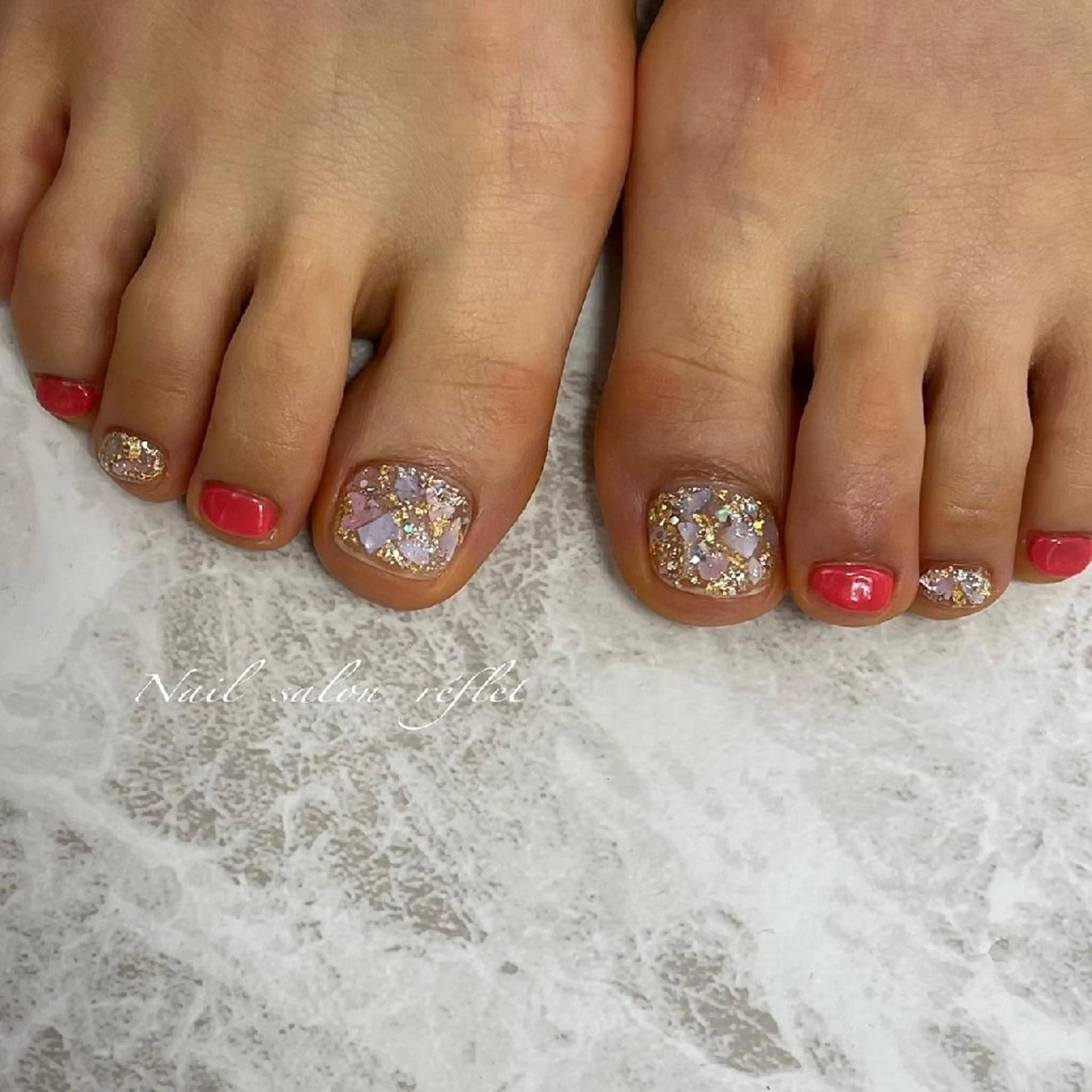 ネイル フットネイル Nail  salon  Lebel所属・Nailsalon Lebelのネイルデザイン