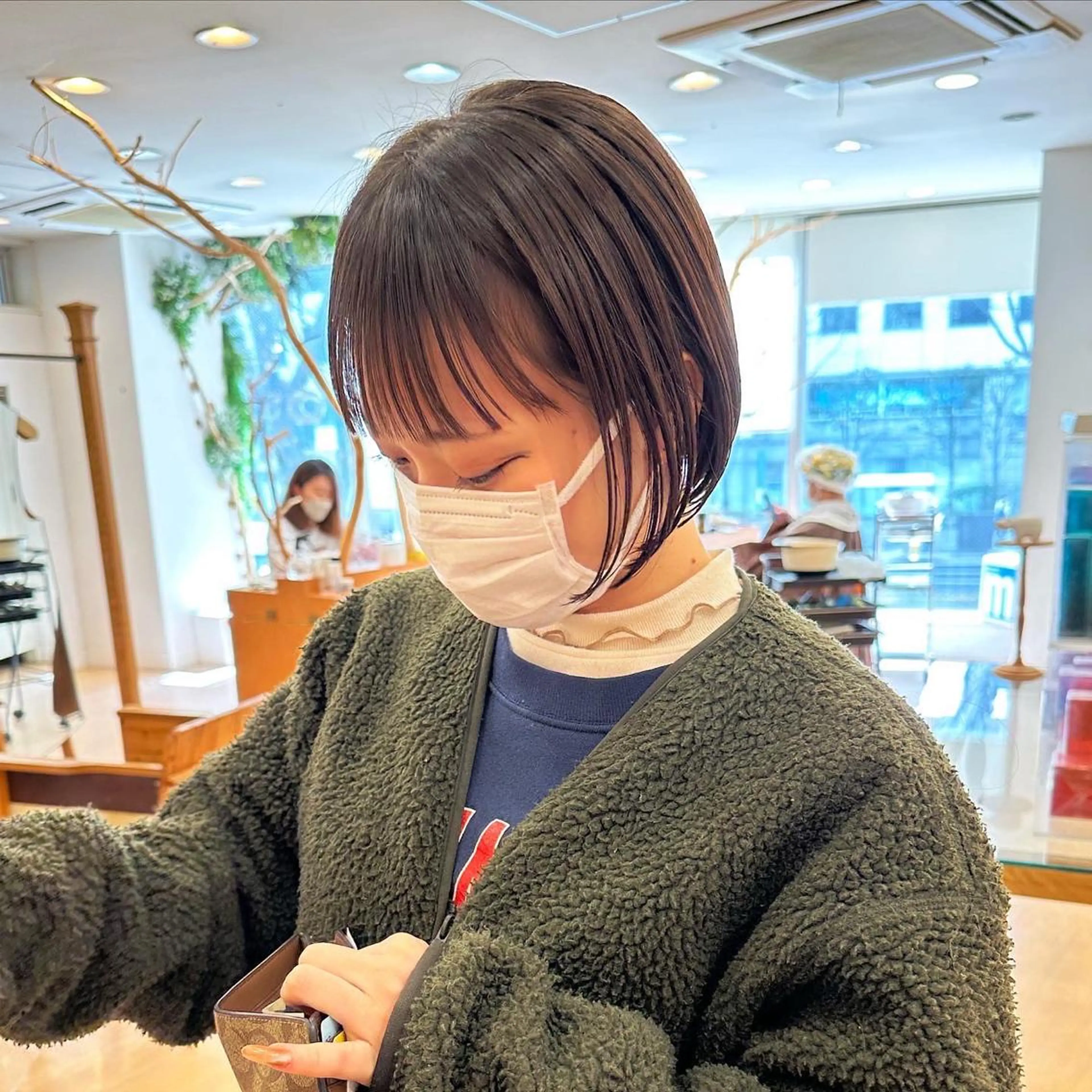 ショート カラー カット ヘアカラー トリートメント Gardenhair 小笠原篤矢ショートのヘアスタイル