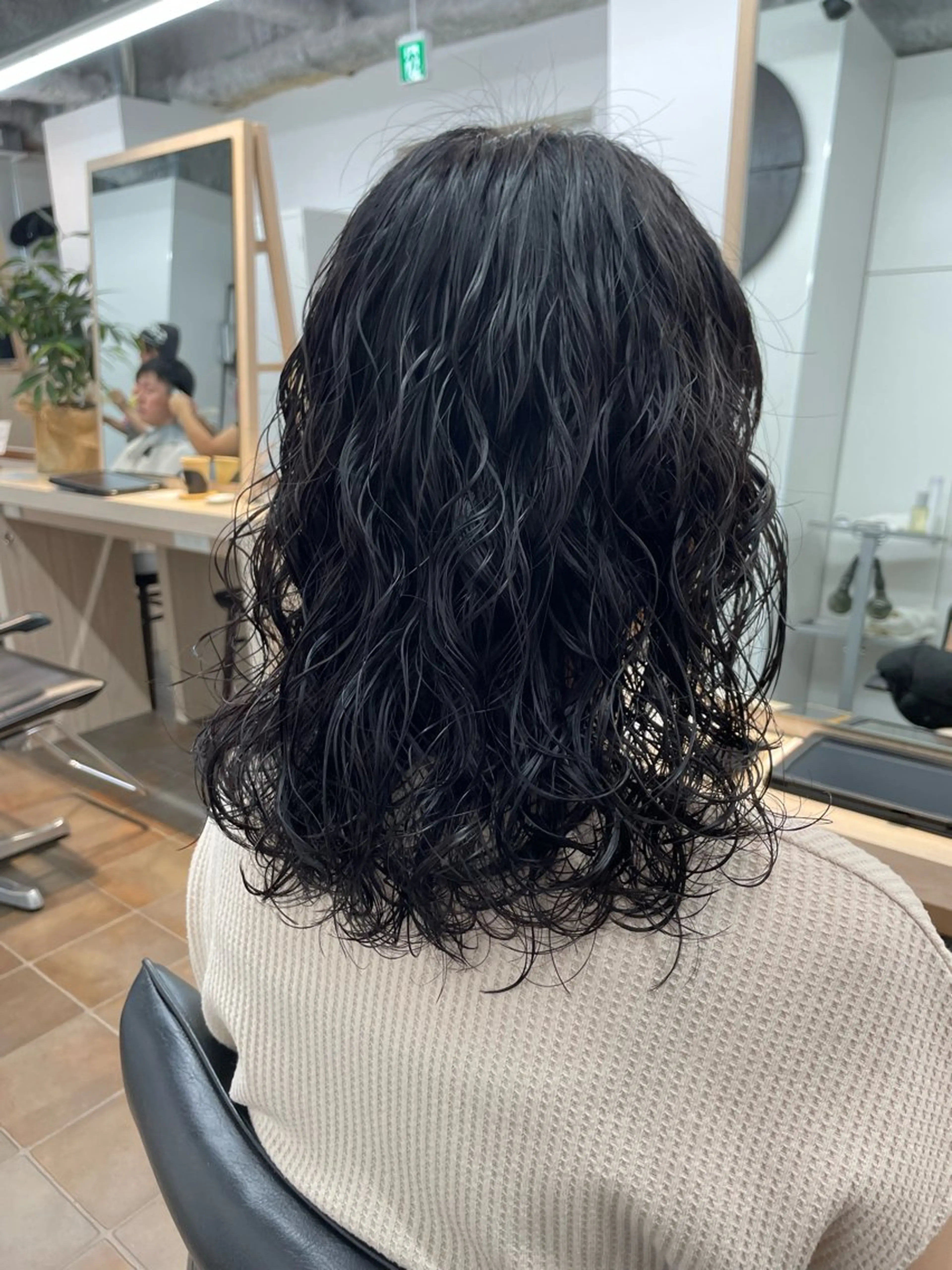 【minimo限定】カット＋パーマ＋ケア剤（商品）/ショートパーマ/レイヤーパーマ/ウルフパーマ/ボブパーマ/パーマ横浜の写真