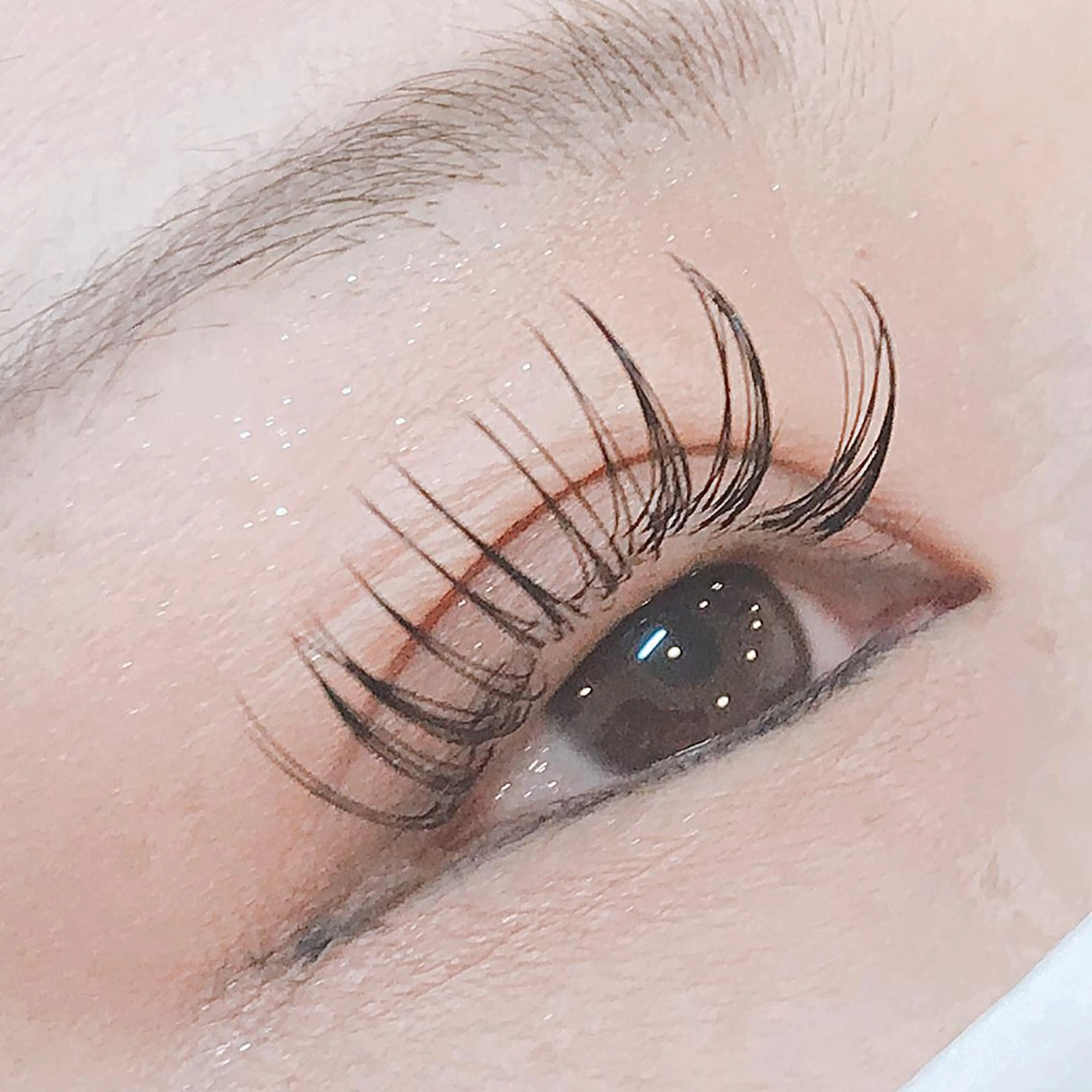 マツエク・マツパ フラットラッシュ アップワードラッシュ 武田 楓のマツエク・マツパデザイン