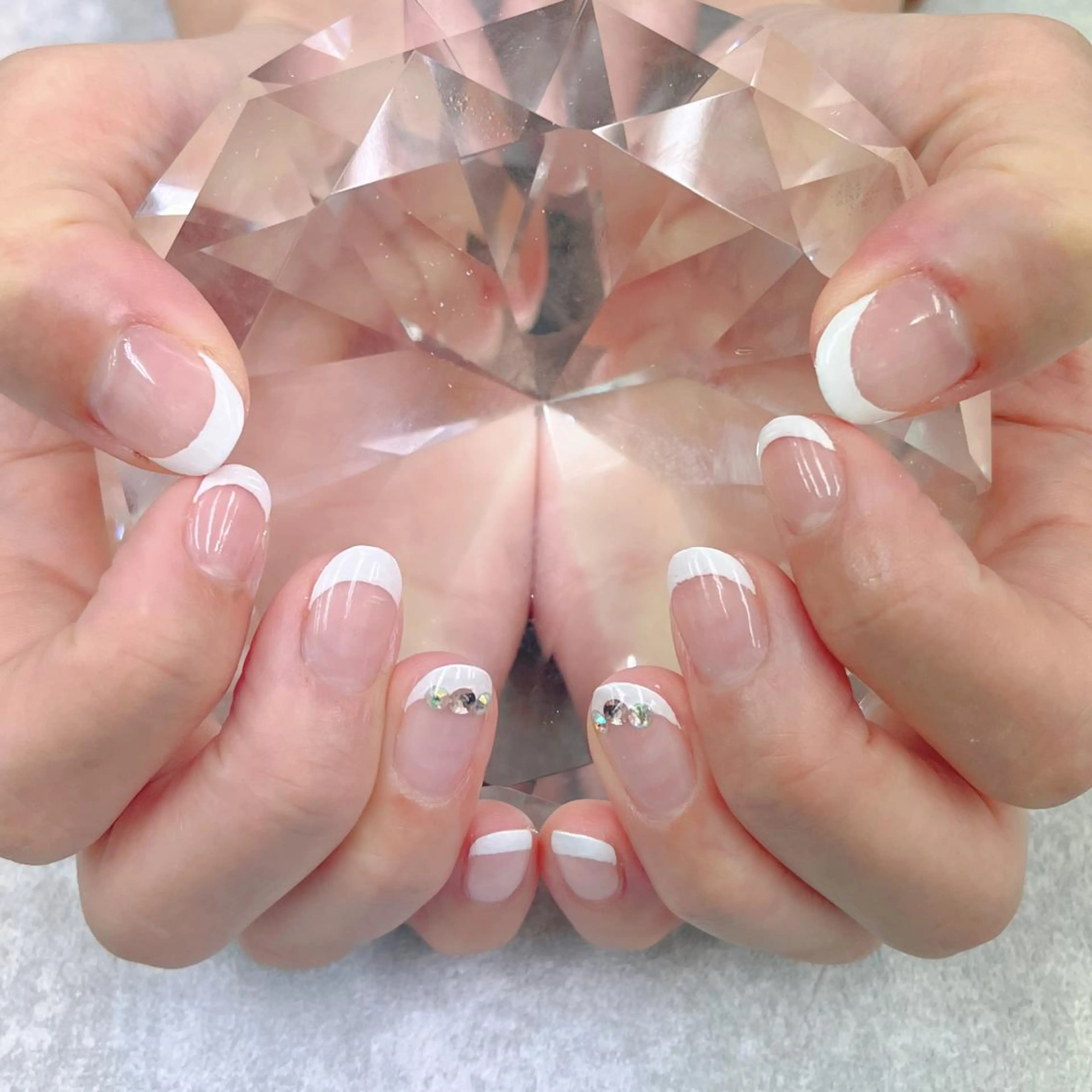 メンズ ネイル フレンチネイル ブルーデイジー栄本店所属・BlueDaisy 栄本店のネイルデザイン