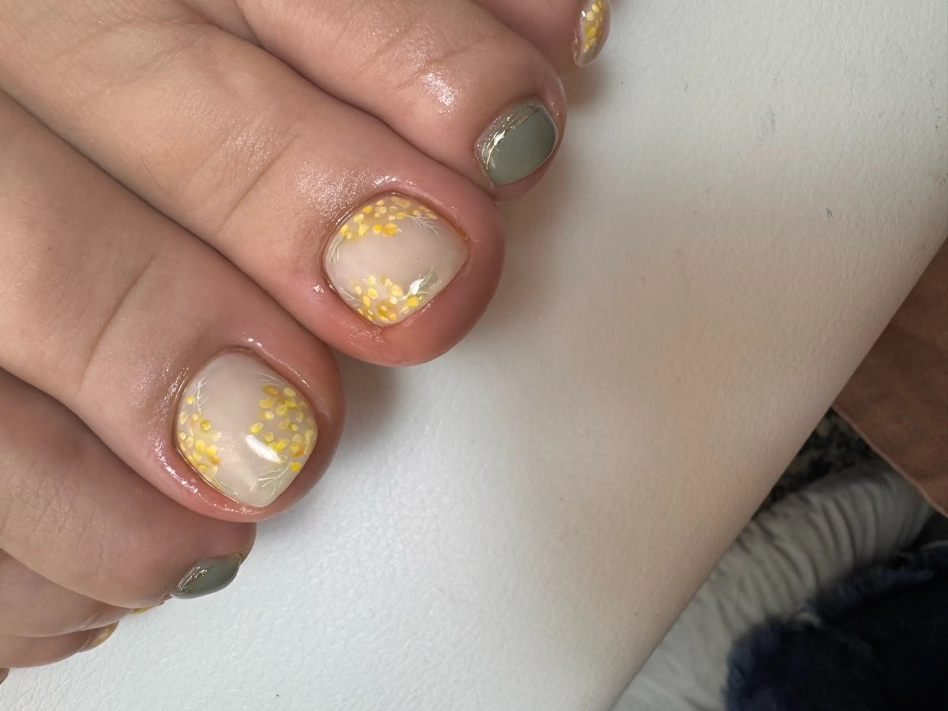 ネイル 春ネイル ハンドネイル 白日-hakubi nail-のネイルデザイン