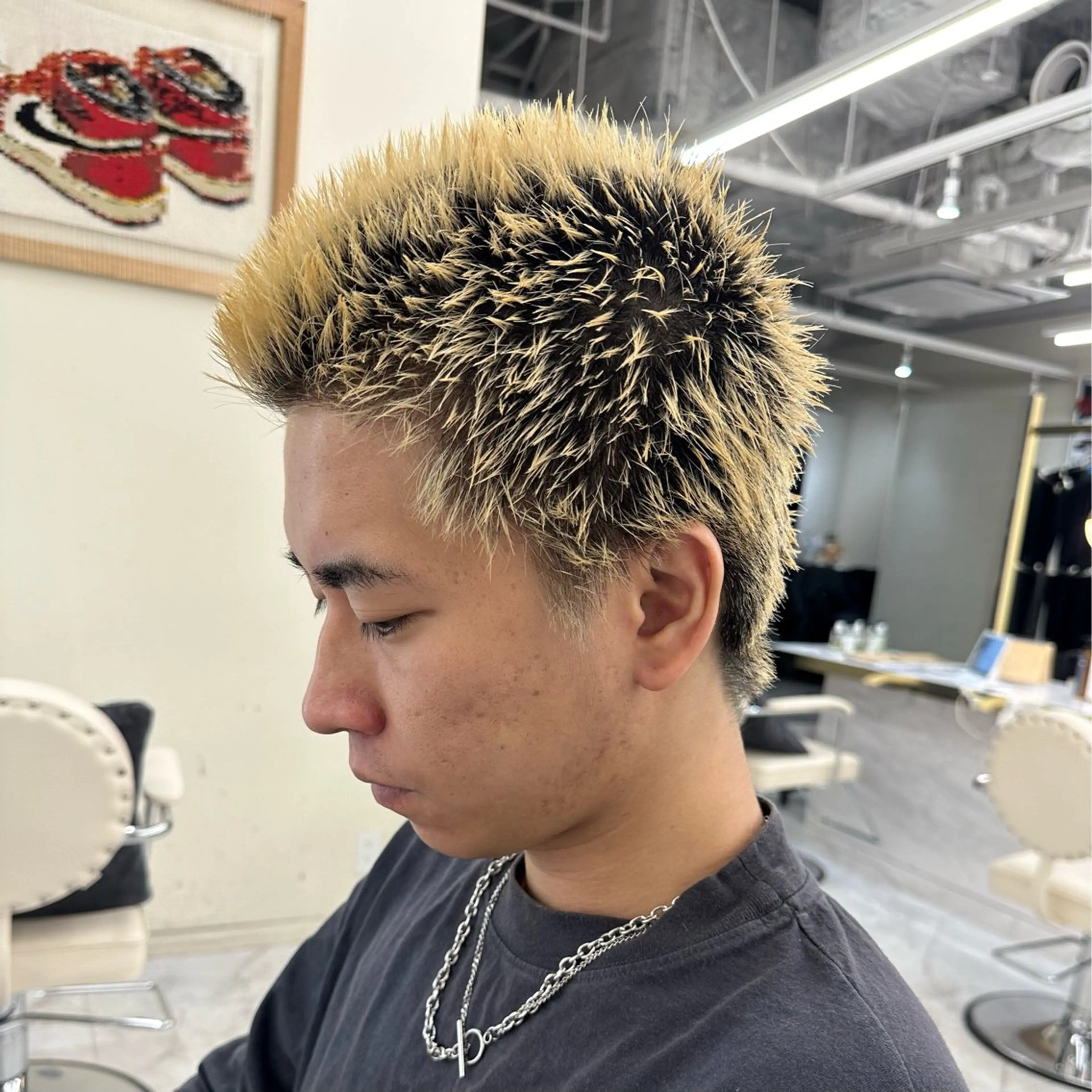 ショート カラー メンズ カット メンズ/心斎橋/ Momoka💎🫧のヘアスタイル