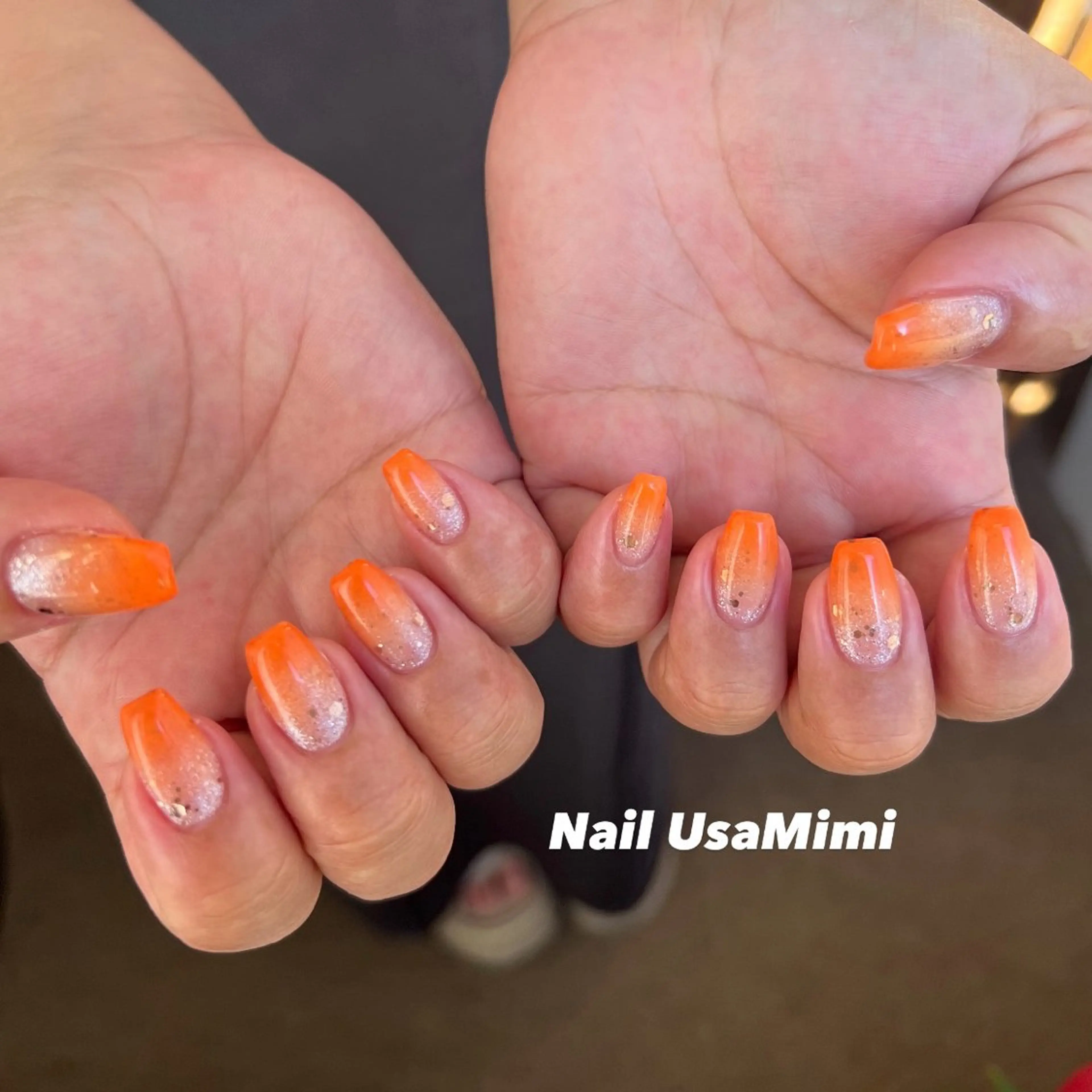 ネイル アートネイル ジェルネイル パラジェル ピンク ハンドネイル 本町NailUsa Mimi RIKOのネイルデザイン