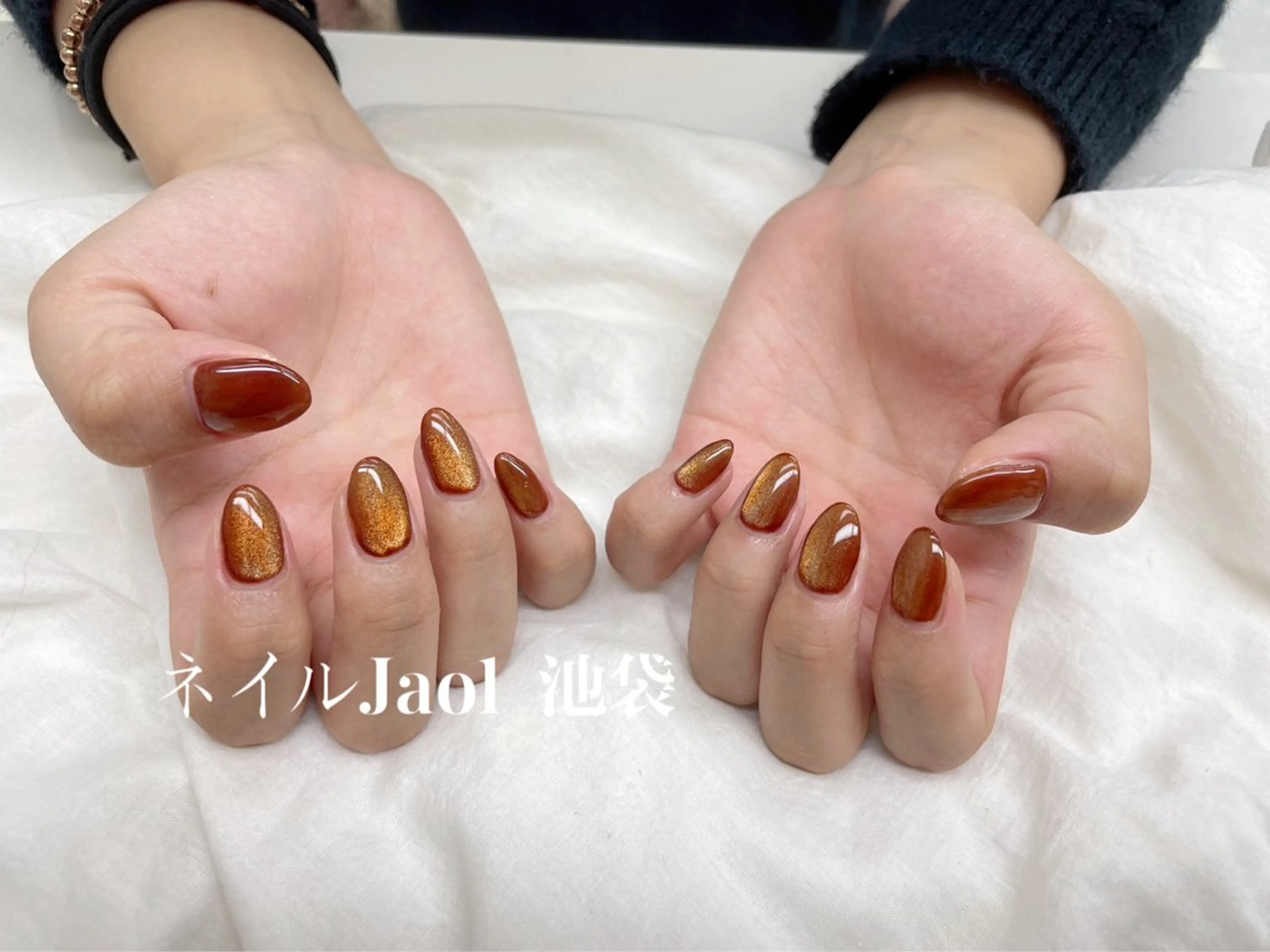 ミディアム ハンドネイル nail jaol池袋店所属・ネイルJaol 池袋のネイルデザイン