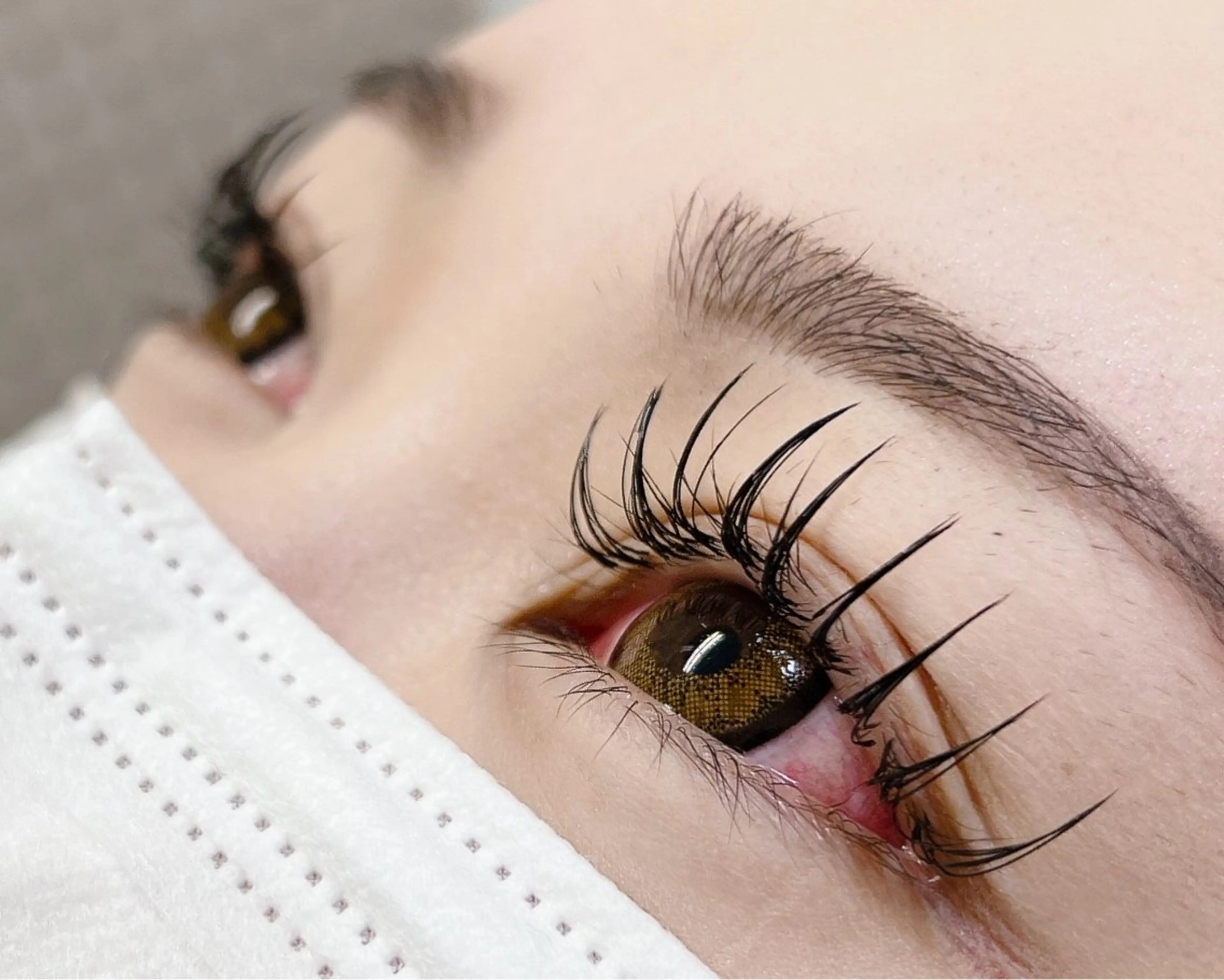 マツエク・マツパ Lカール マツエク Lyspois natsuのマツエク・マツパデザイン