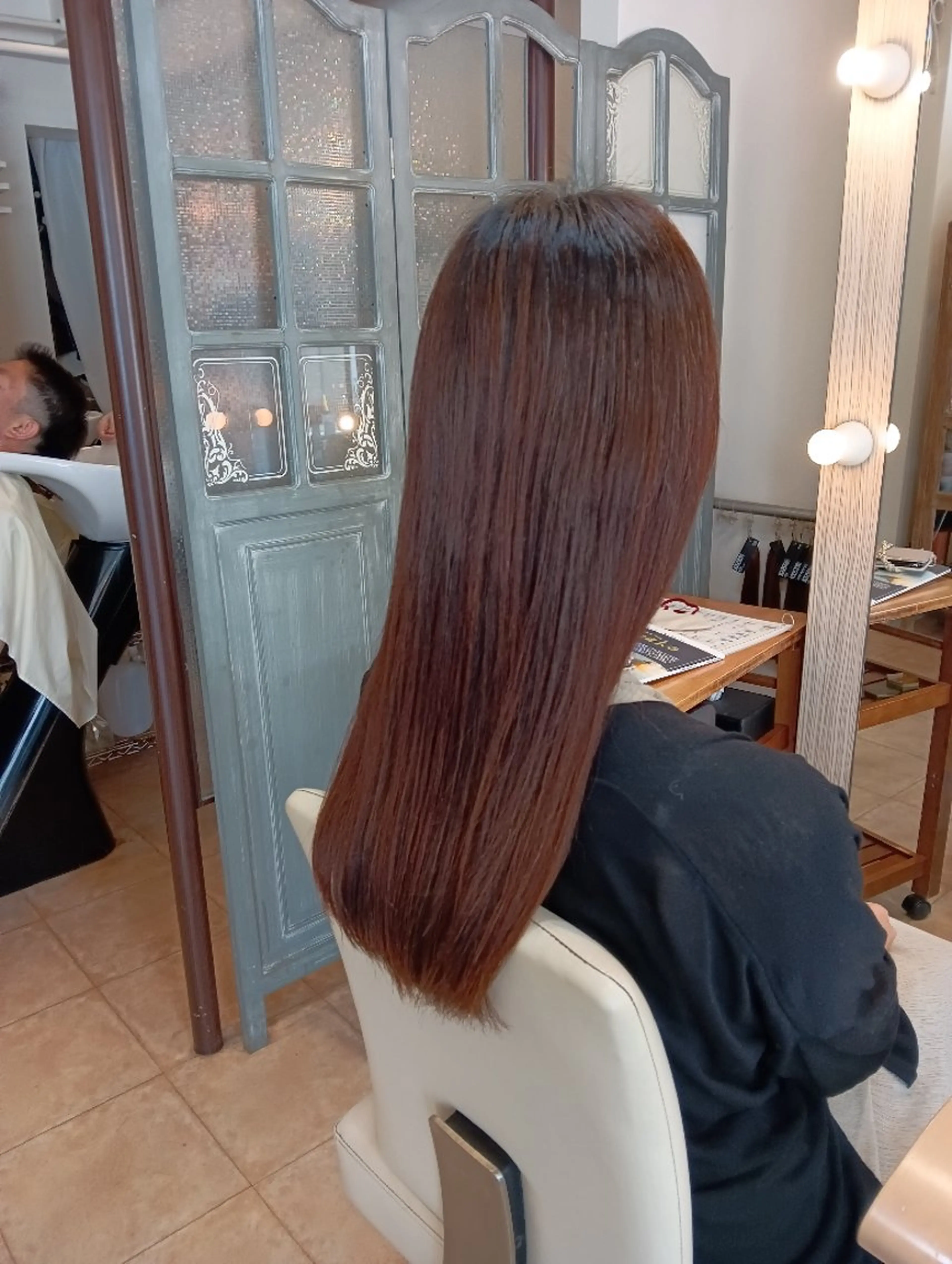 ロング 縮毛矯正 DiMPlE  【ディンプル】 越谷/越谷駅前所属・ショート/似合わせ みやじまのヘアスタイル