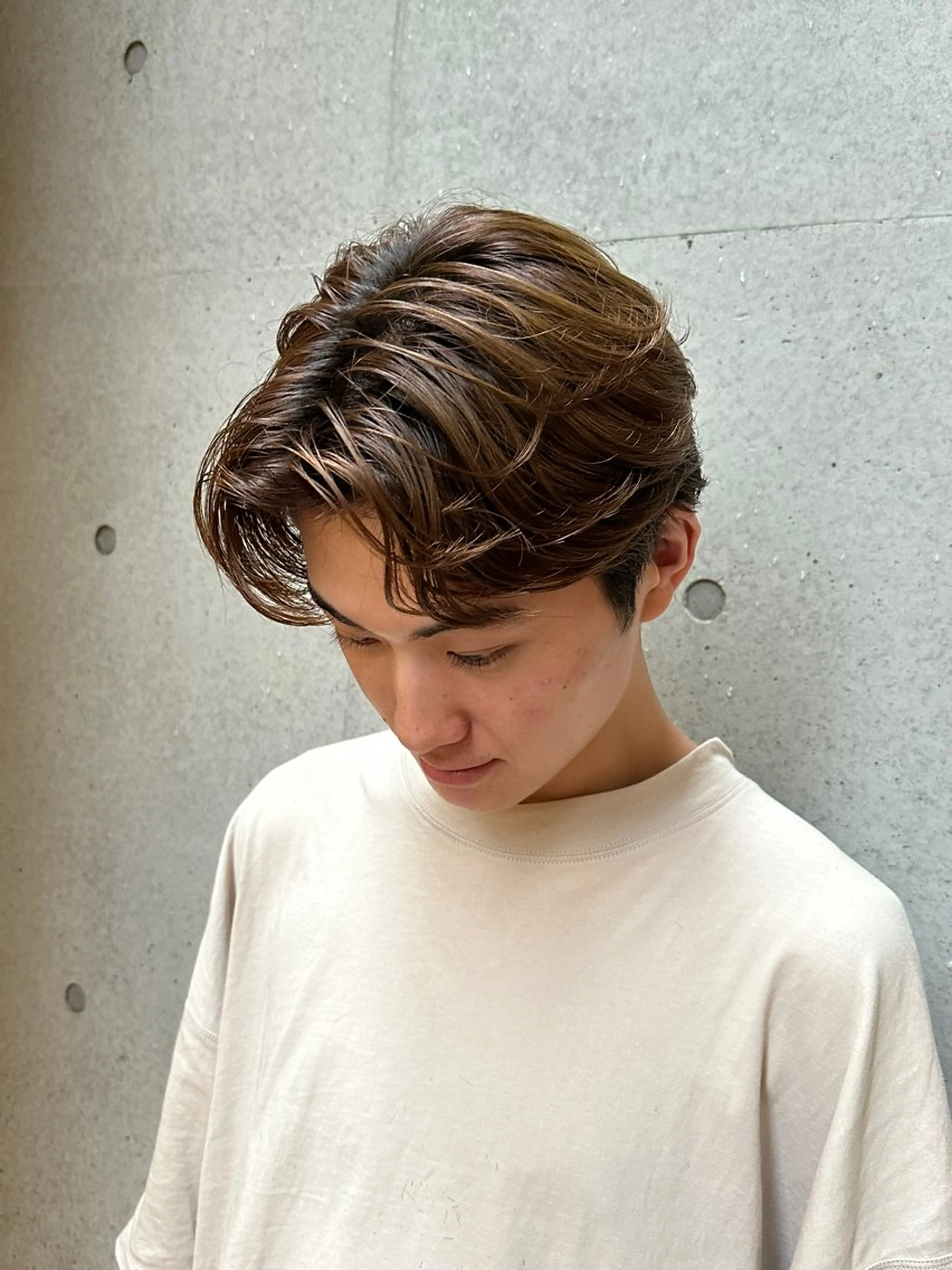 カラー メンズ 似合わせカット /パーマ岡本淳平のヘアスタイル