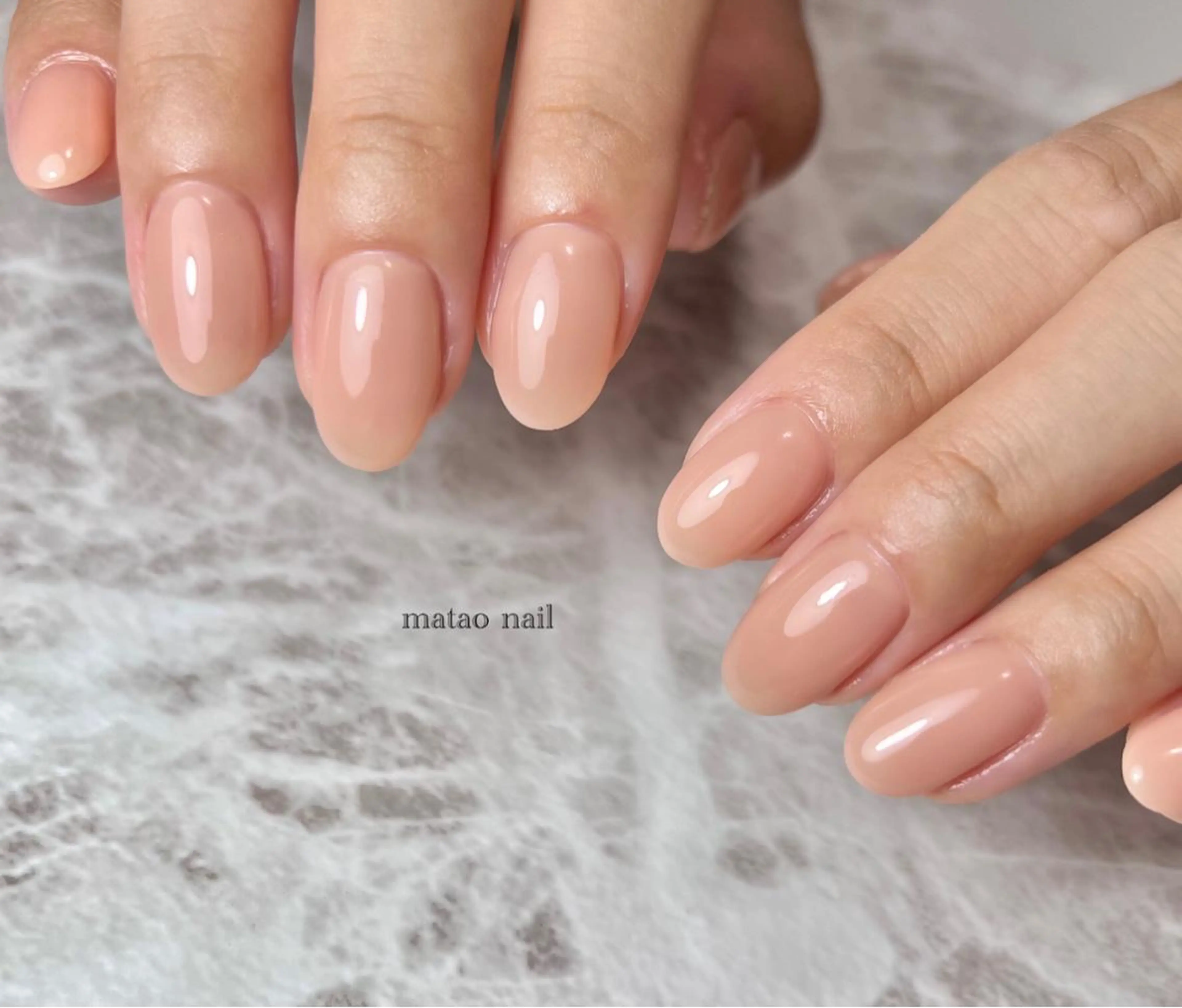 ネイル シンプルネイル ハンドネイル フットネイル matao nailのネイルデザイン