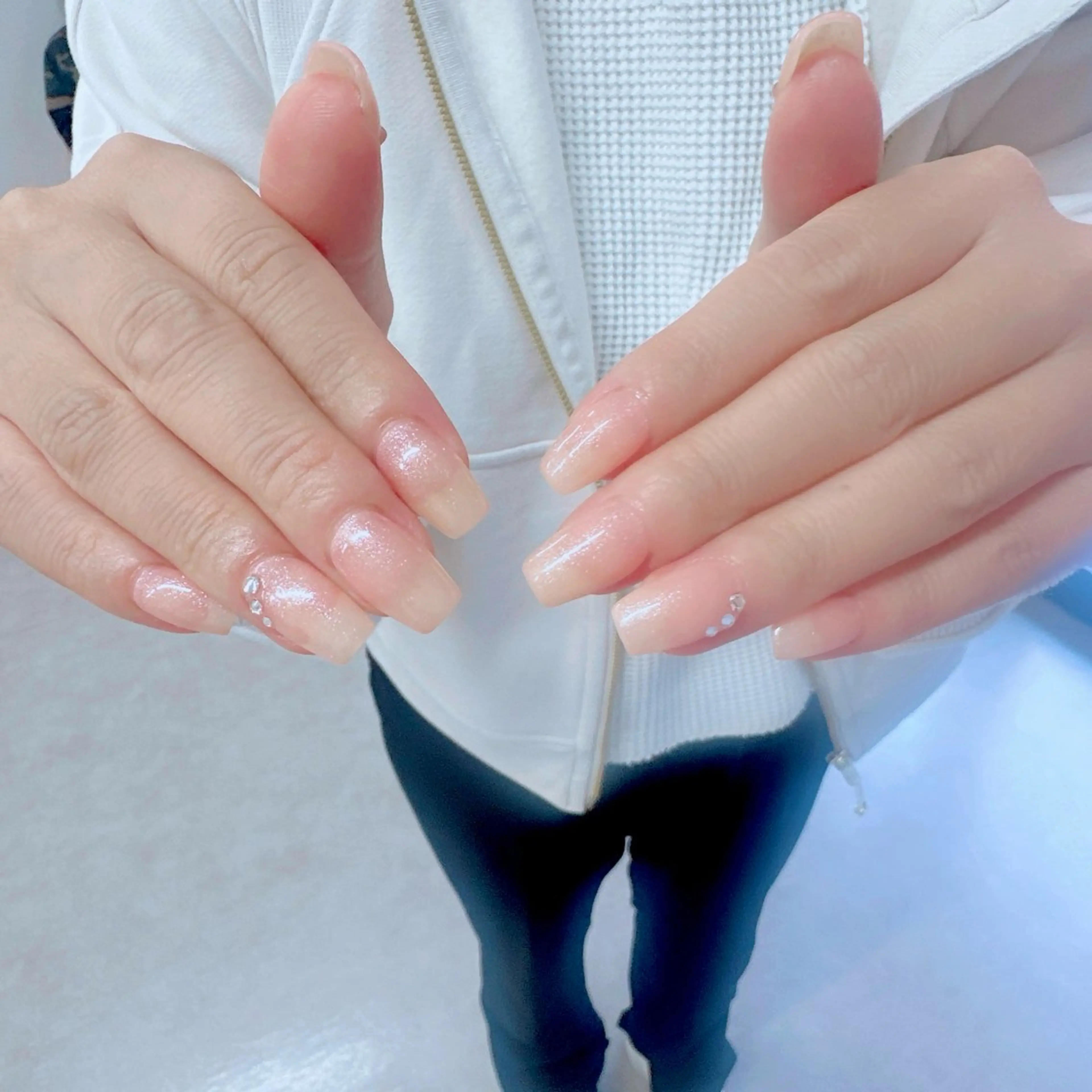 ネイル アートネイル ジェルネイル グラデーション キラキラネイル ラメ(グリッター) ハンドネイル Viola. 優花のネイルデザイン