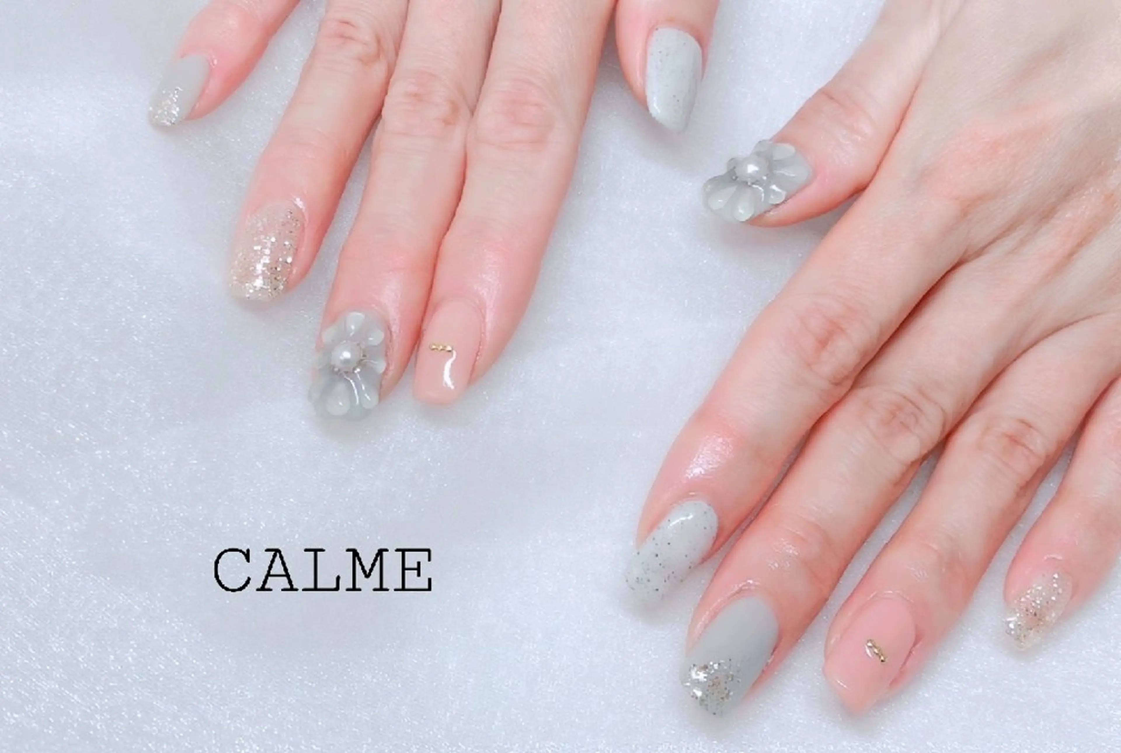 ネイル 持ち込み CALME ♡のネイルデザイン