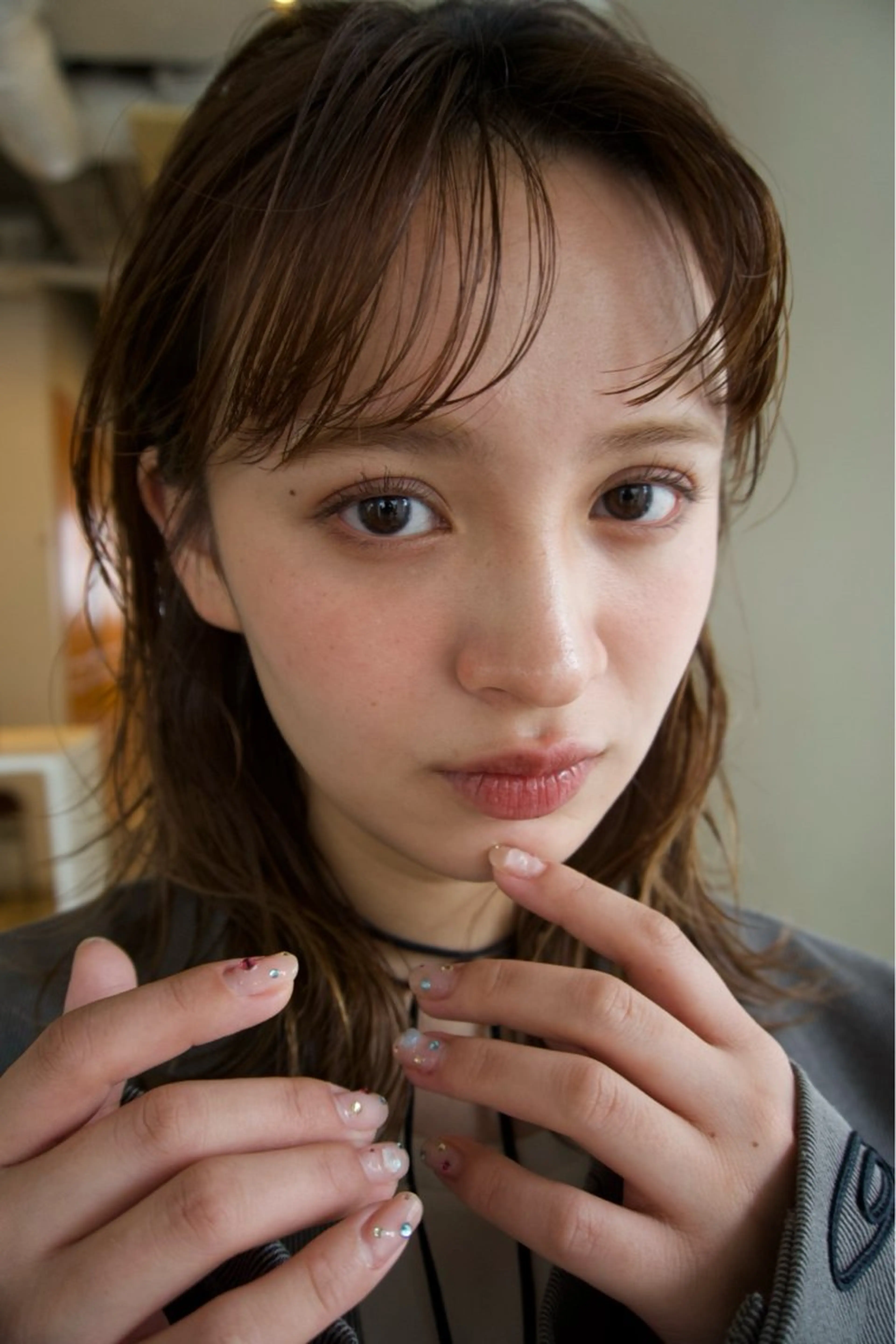 ミディアム カラー ミディアムレイヤー ブラウンカラー レイヤーカット カット ヘアカラー トリートメント レイヤー／似合わせ TAKUYAのヘアスタイル