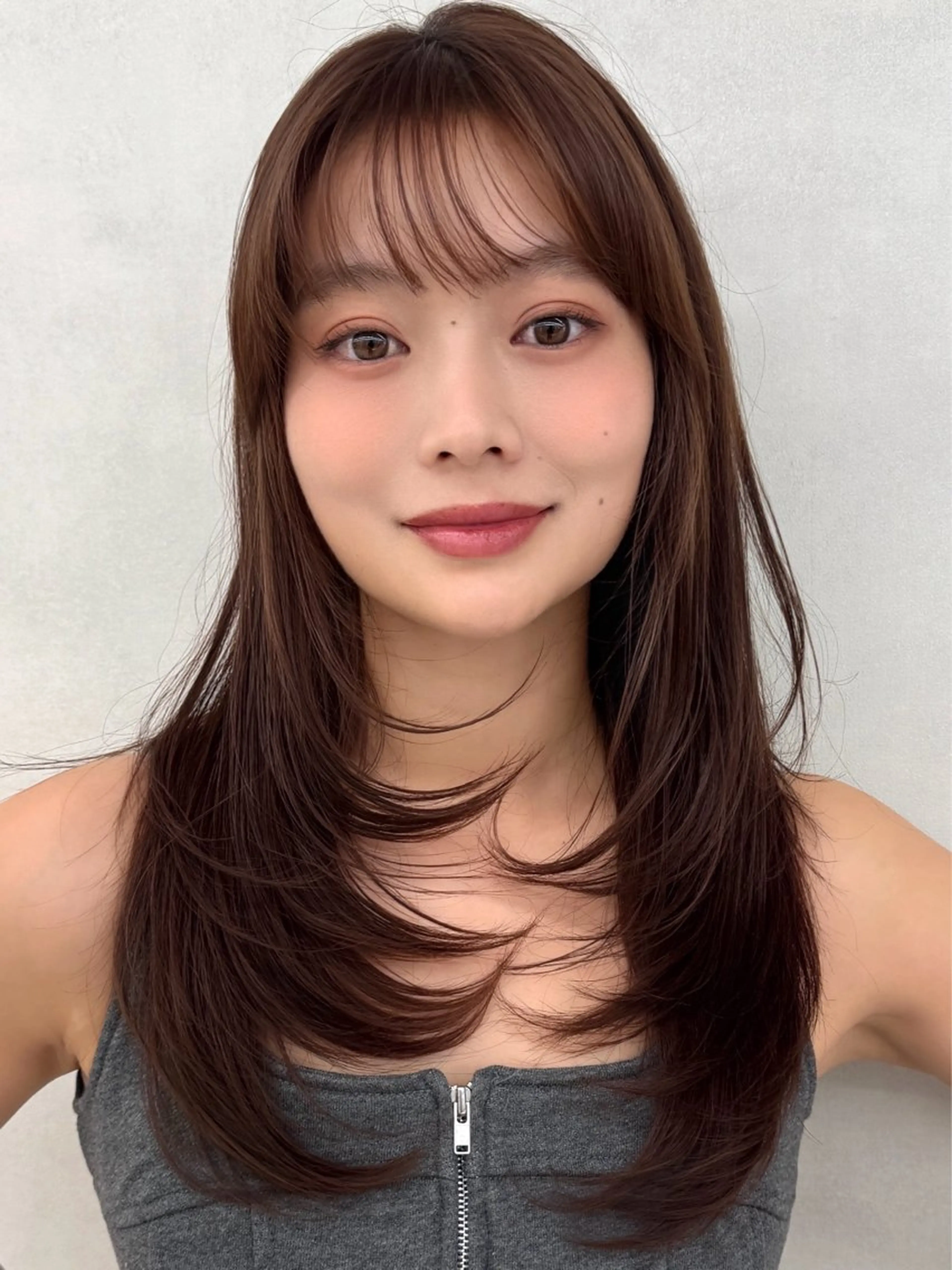 ロング ツヤ髪縮毛矯正💫/ ハイトーン/あゆみのヘアスタイル