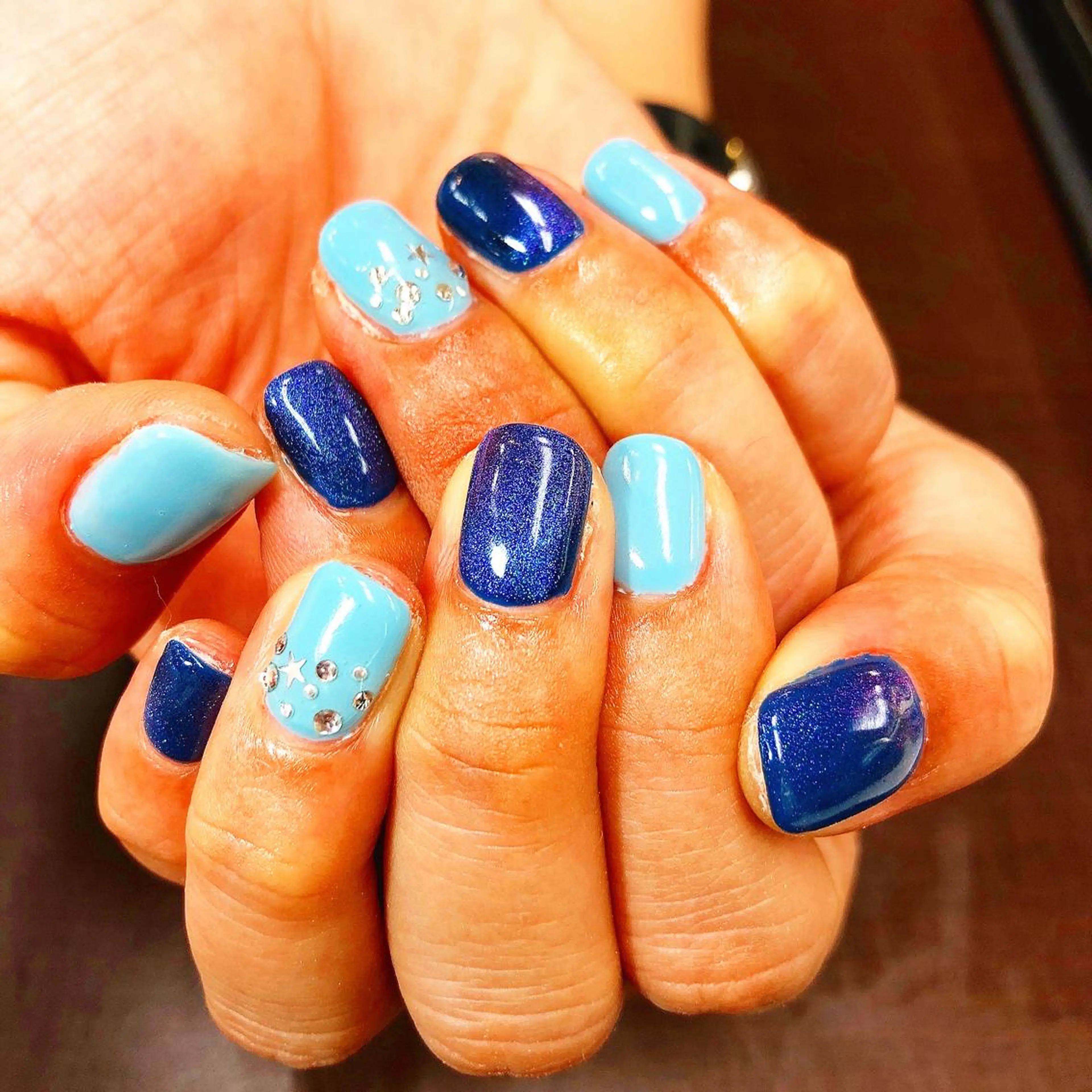 ネイル マグネットネイル ハンドネイル ハンドケア FASTNAIL PLUS 新宿店のネイルデザイン