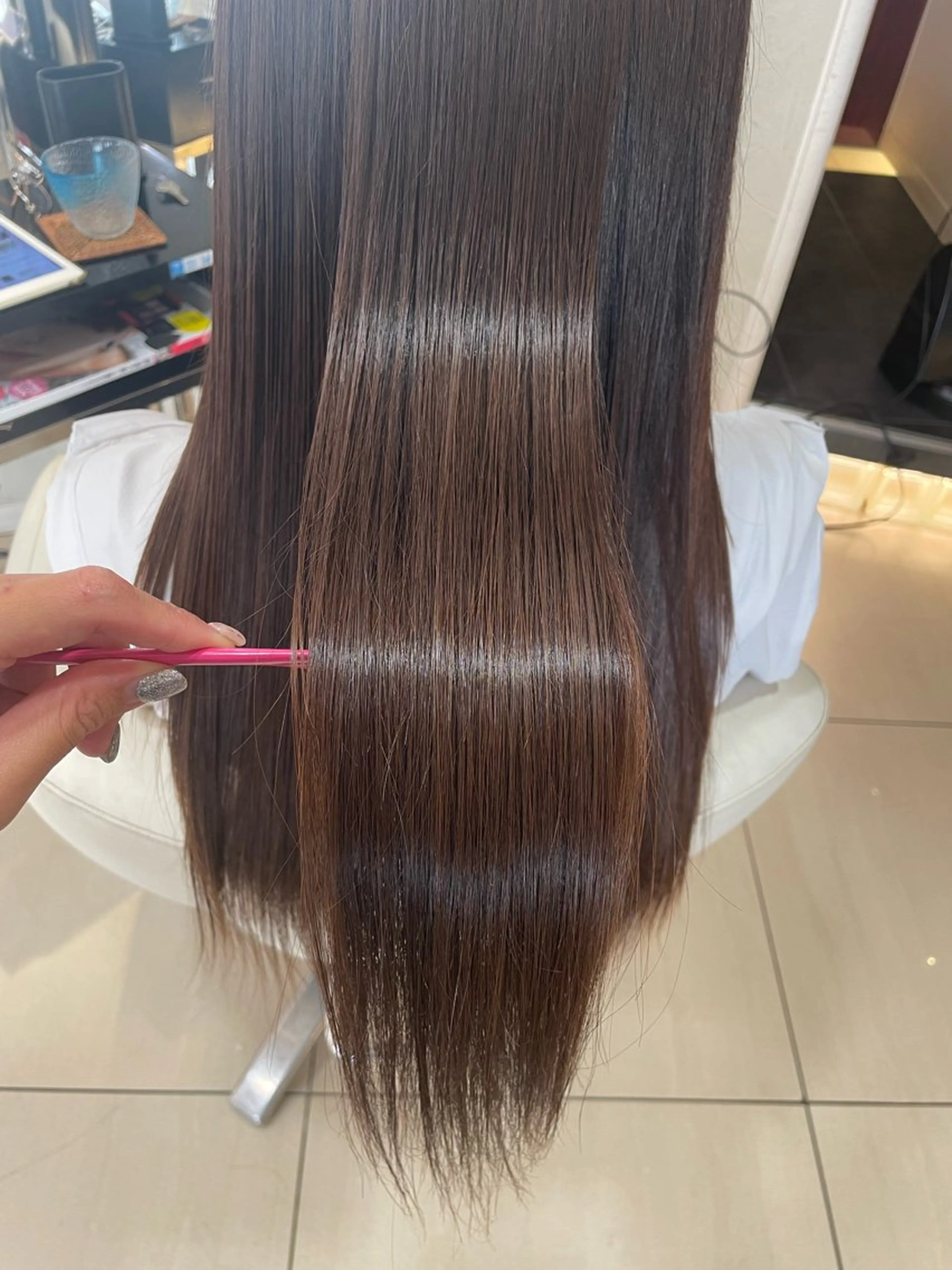 【極上のトリートメント体験】カラー+《10step Aujua or 酸熱TR》の写真