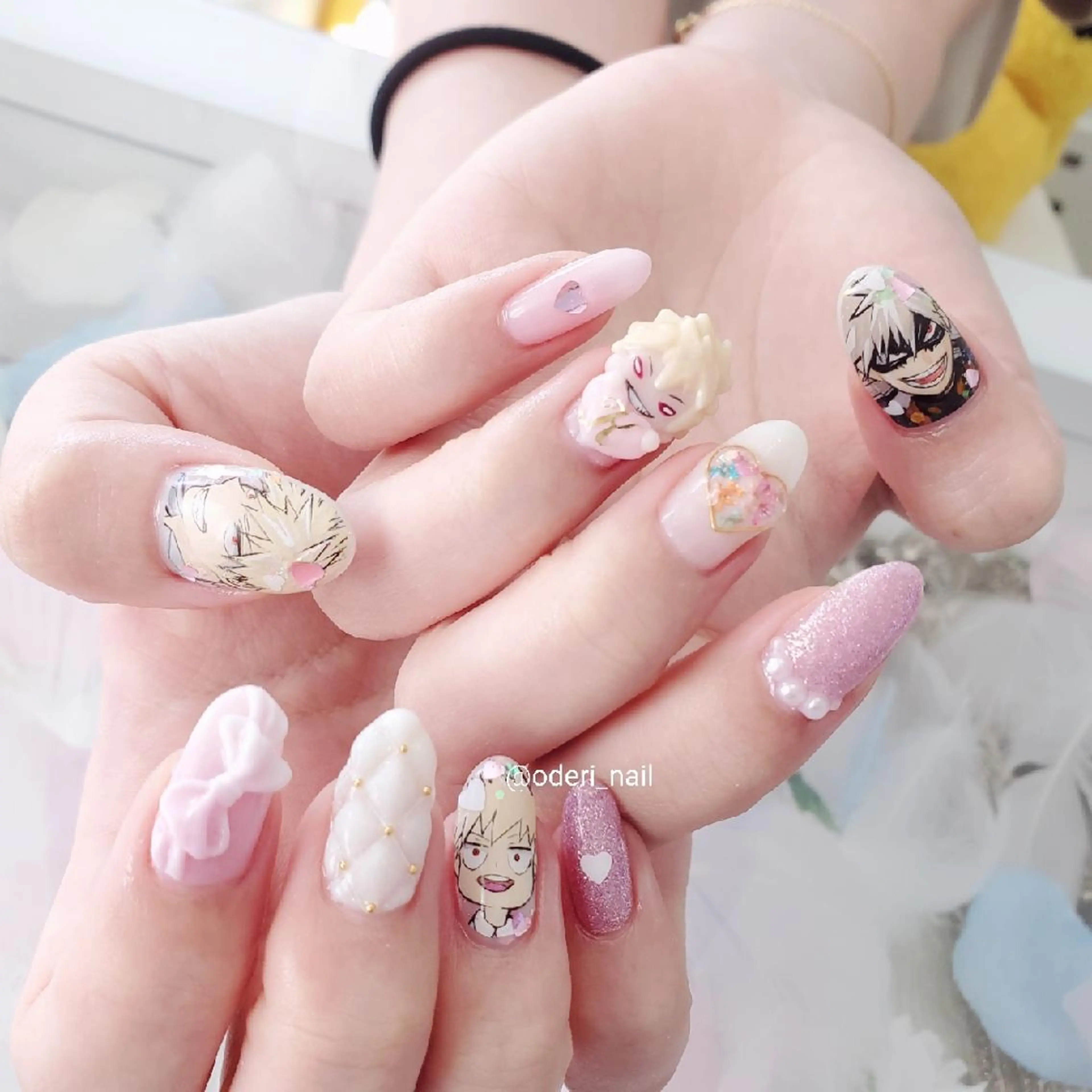 ネイル アートネイル ジェルネイル おで@ oderi_nailのネイルデザイン