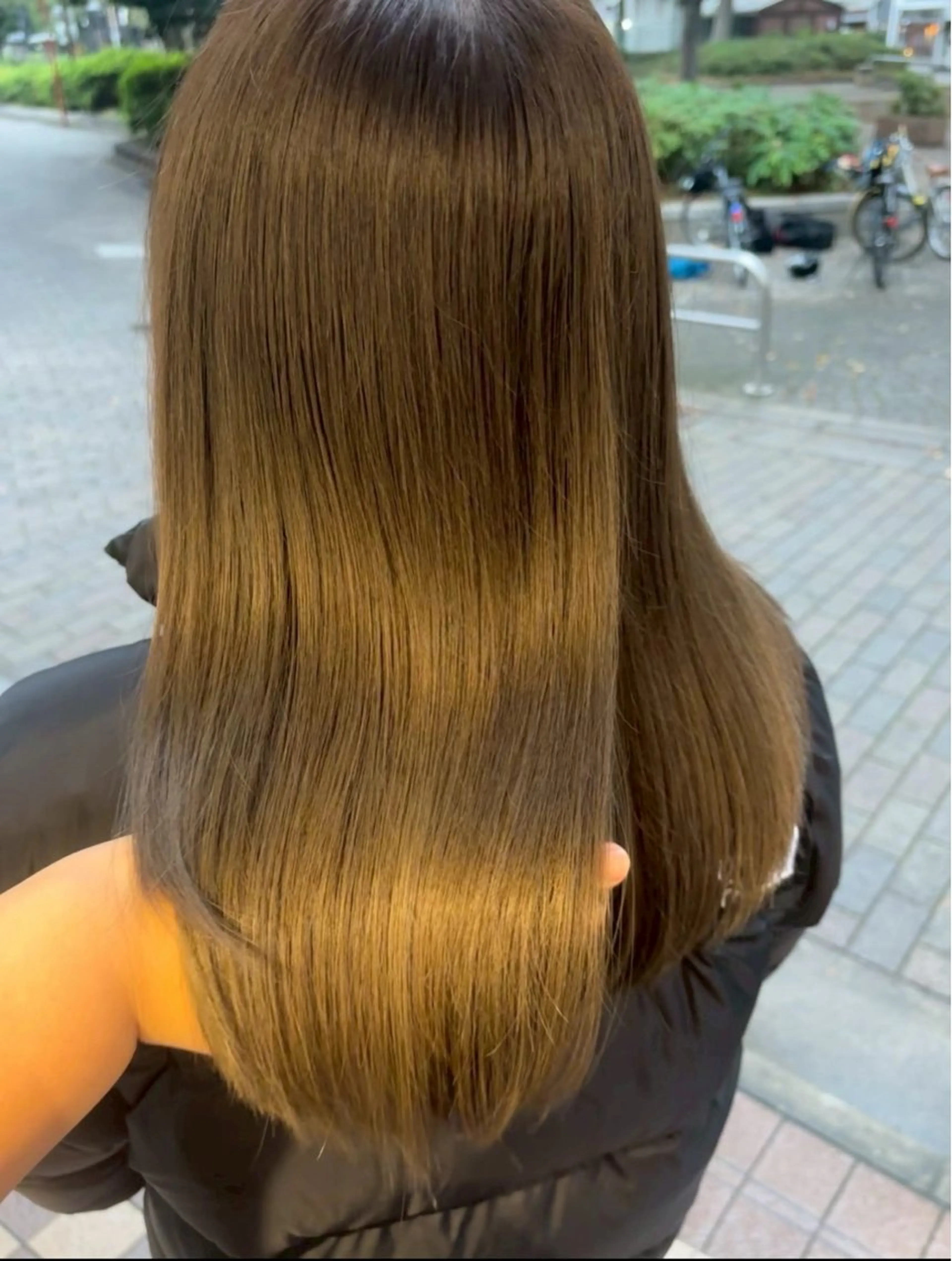 カラー 鈴木 凜のヘアスタイル