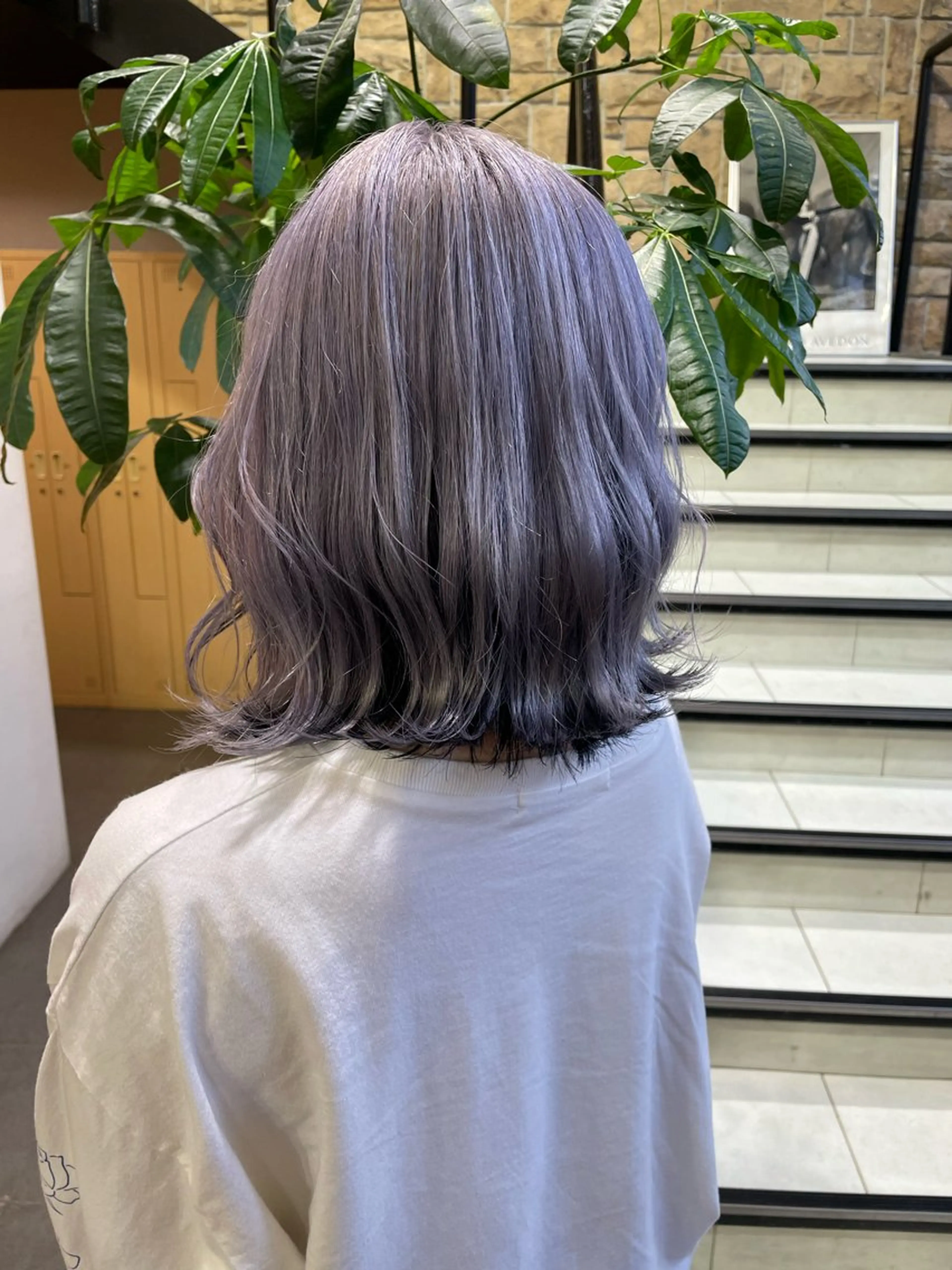 セミロング ヘアカラー 艶カラー/eye 🫧ྀི/栞のヘアスタイル