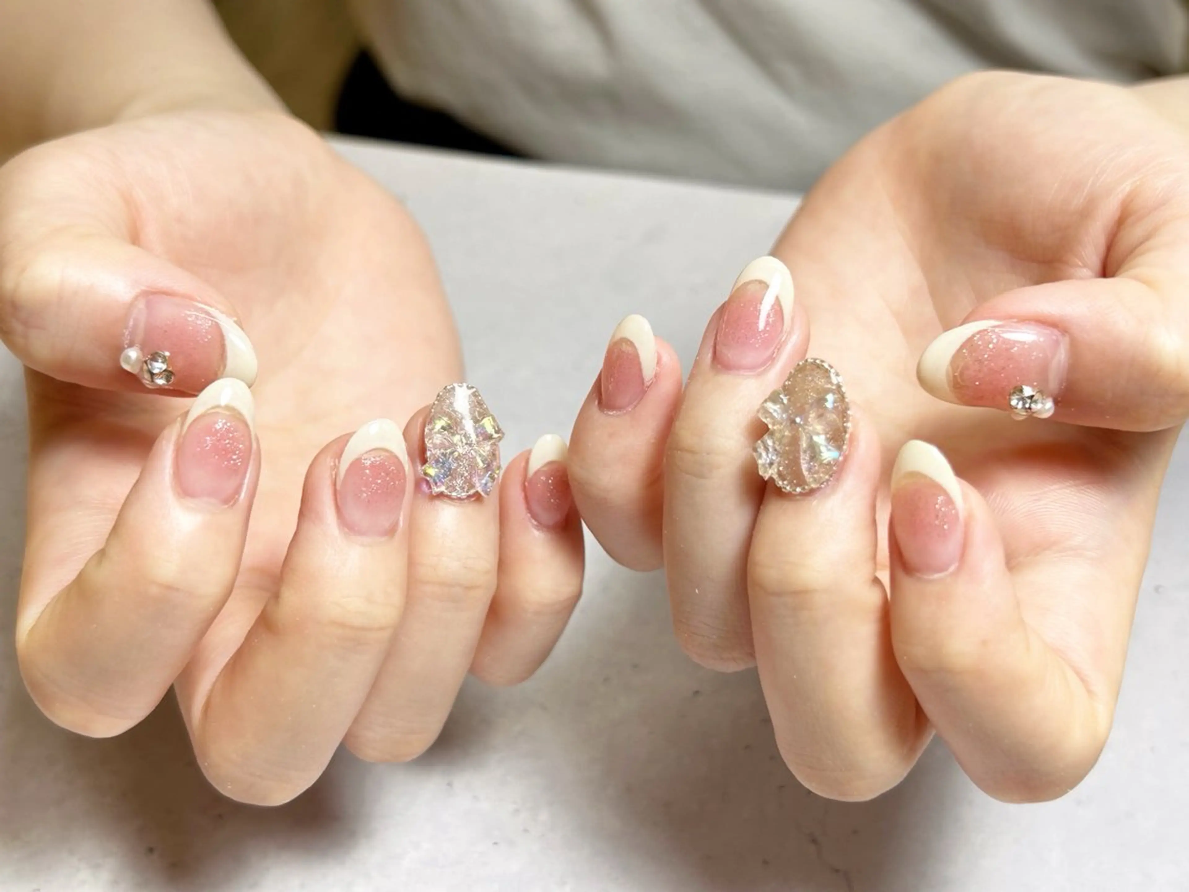 ♡長さだし10本+持ち込みデザインネイル(オフあり)♡の写真