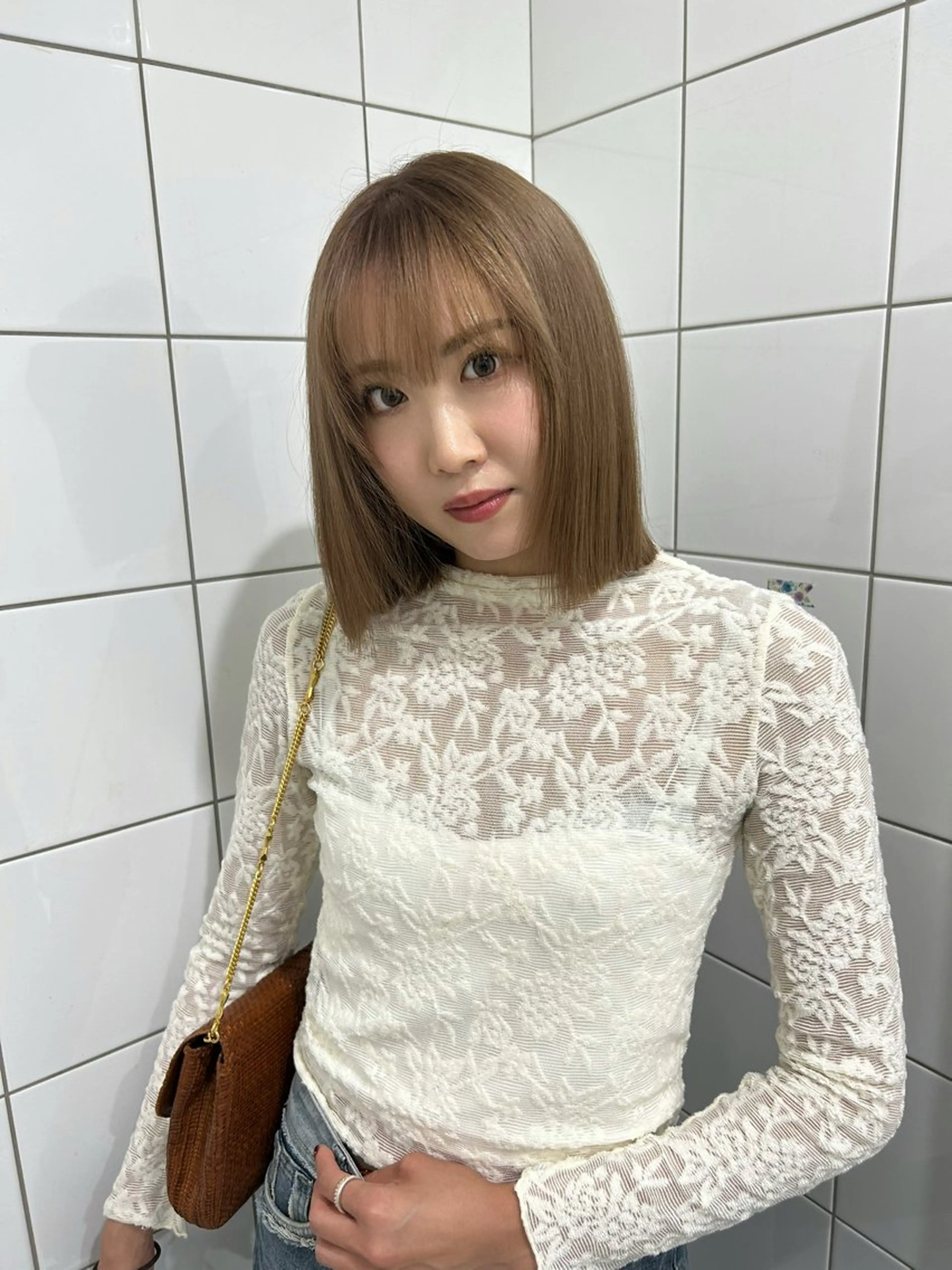 カット➕ブリーチオンカラー💫の写真