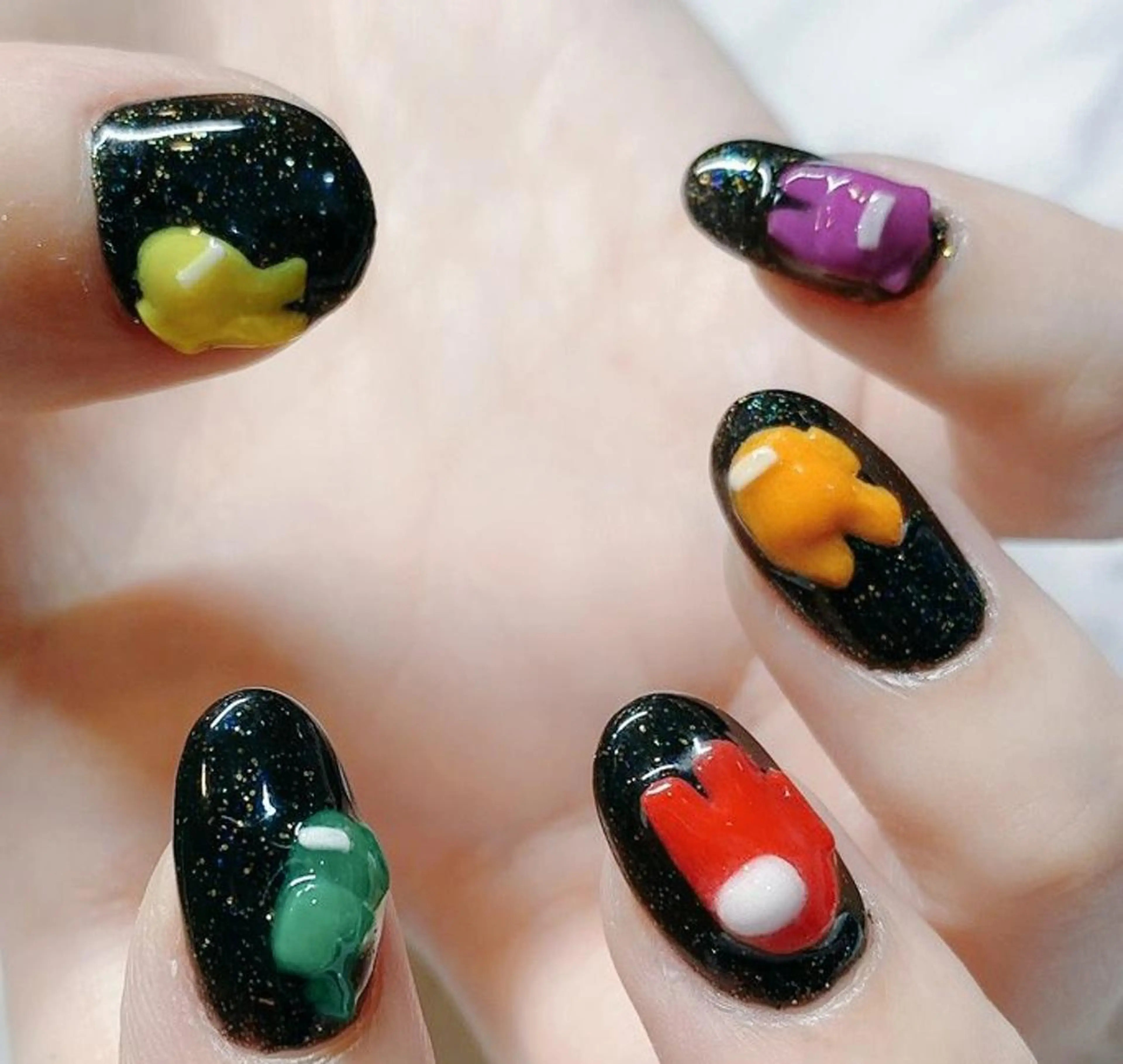 ネイル アートネイル ハンドネイル 柴田 彩のネイルデザイン