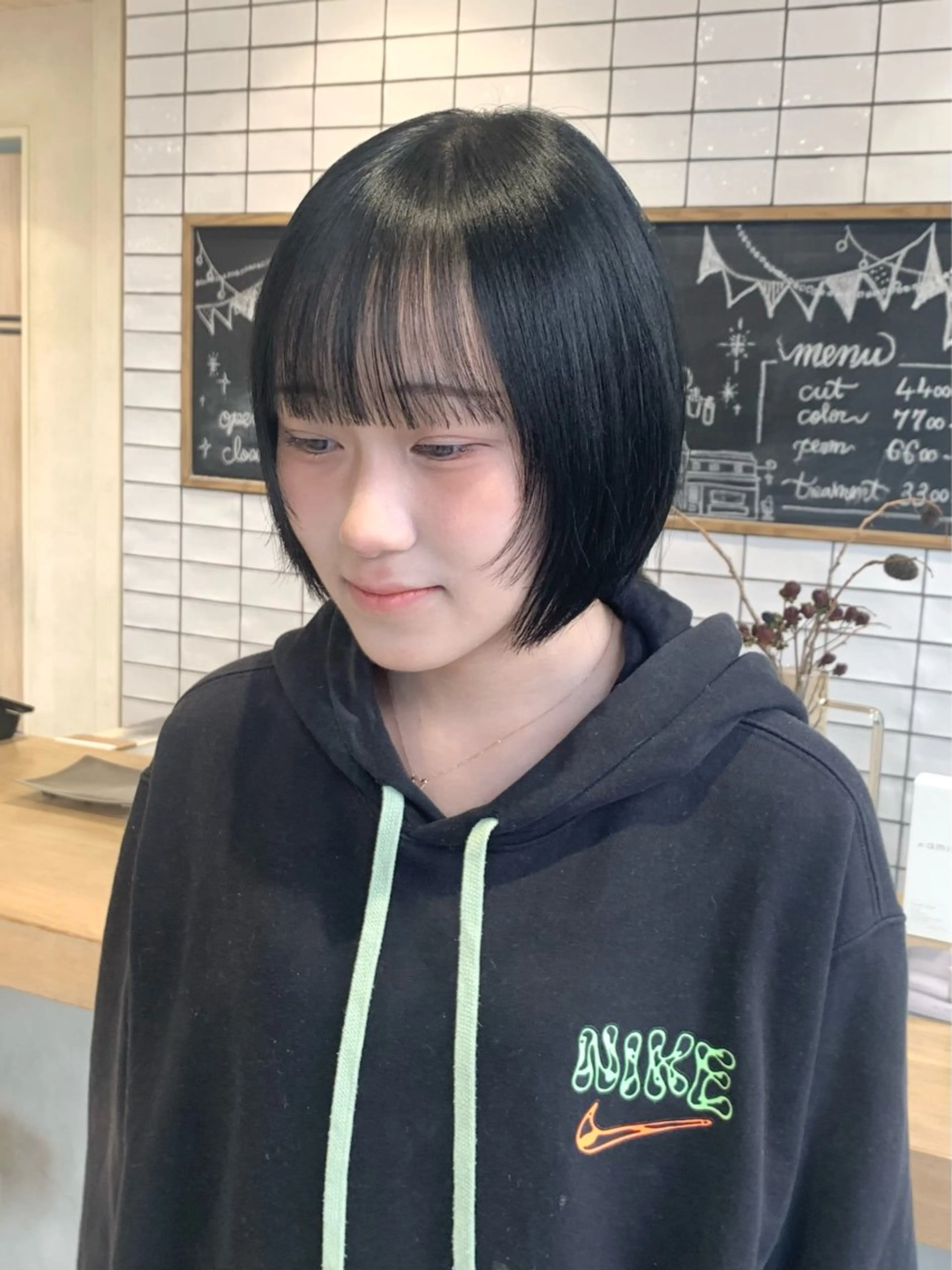 ショート カット 艶カラー/暖色カラー /透明感/ryutoのヘアスタイル