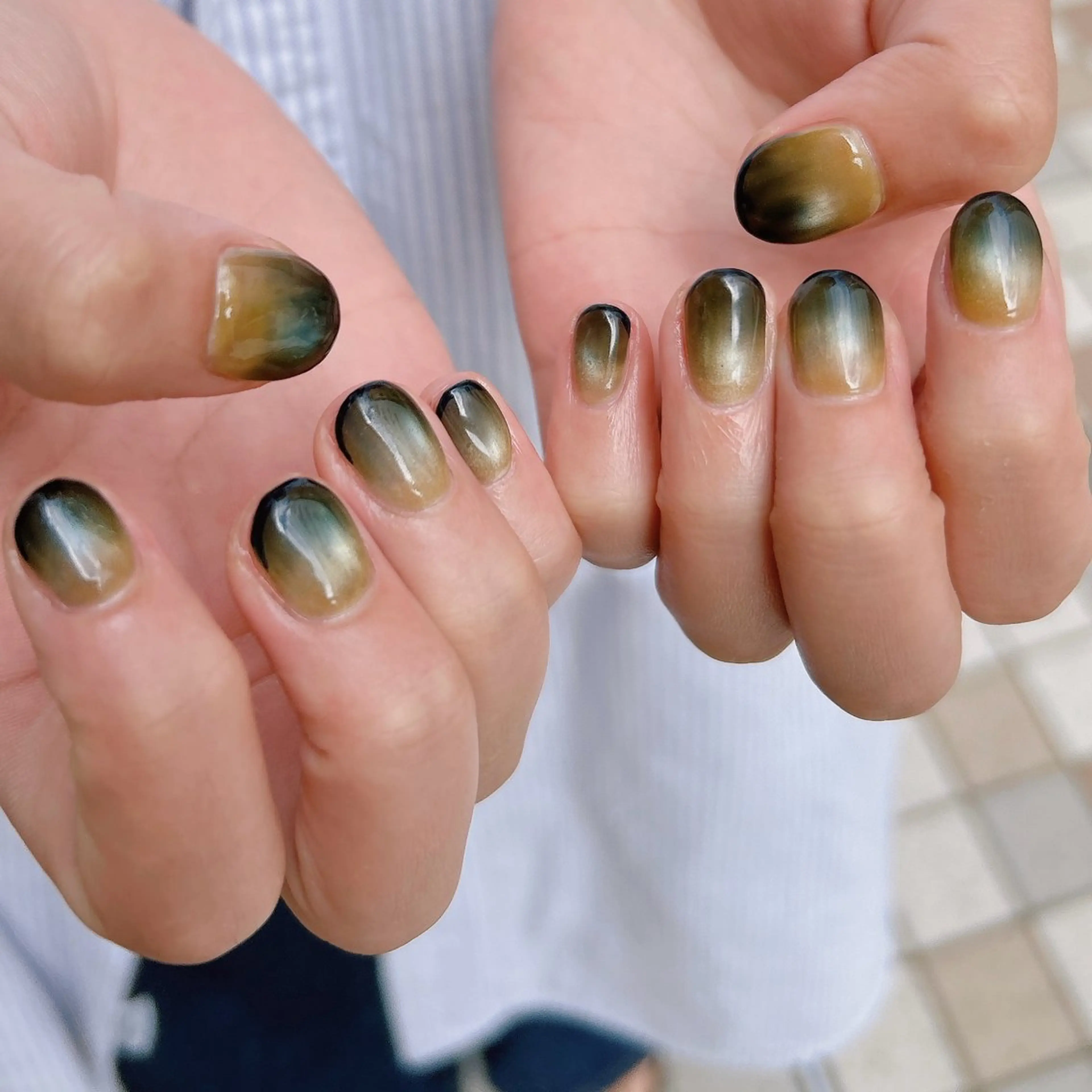 ネイル ハンドネイル junna のぞいてねのネイルデザイン