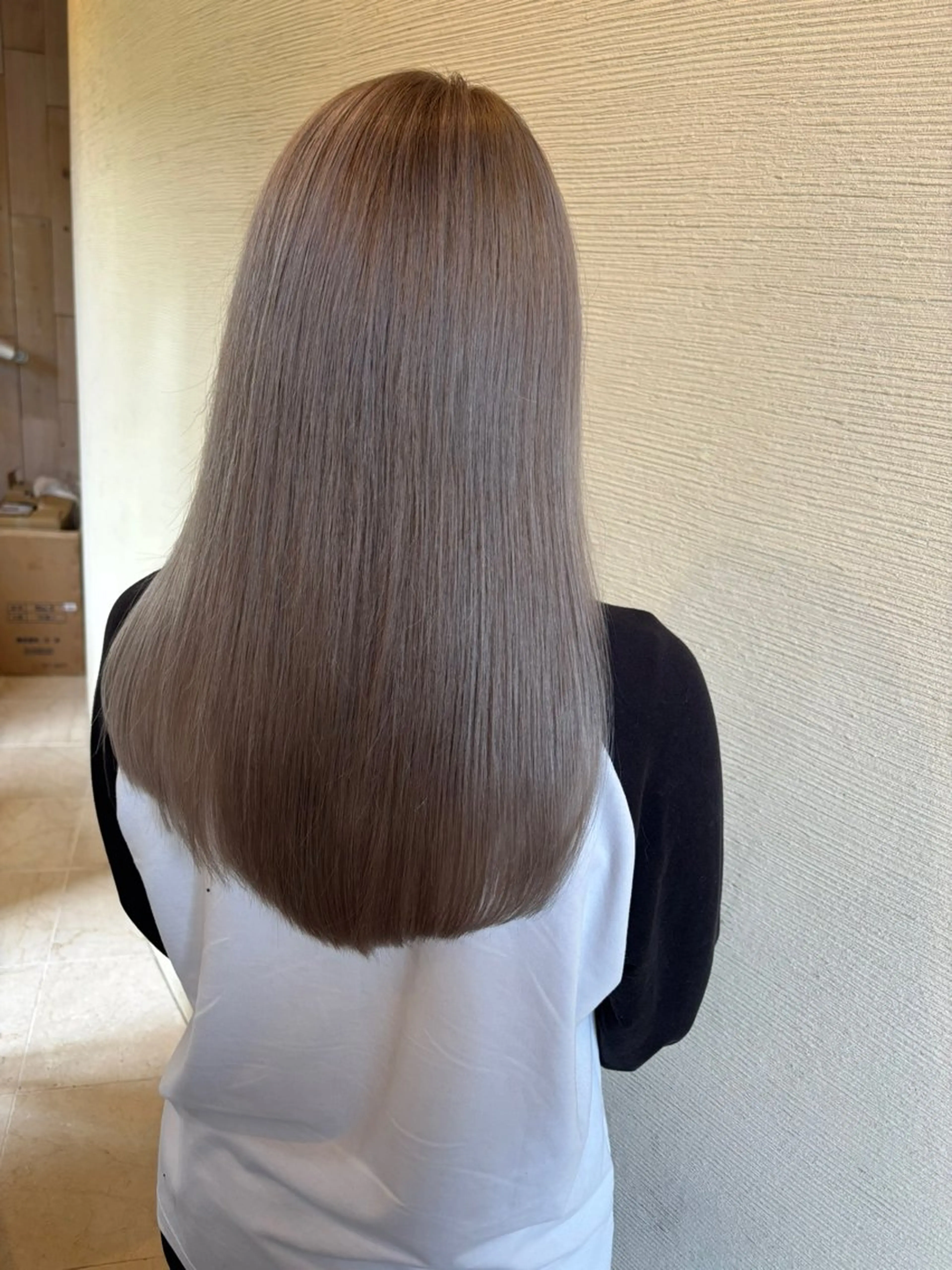 セミロング ヘアカラー 小塚 和眞のヘアスタイル