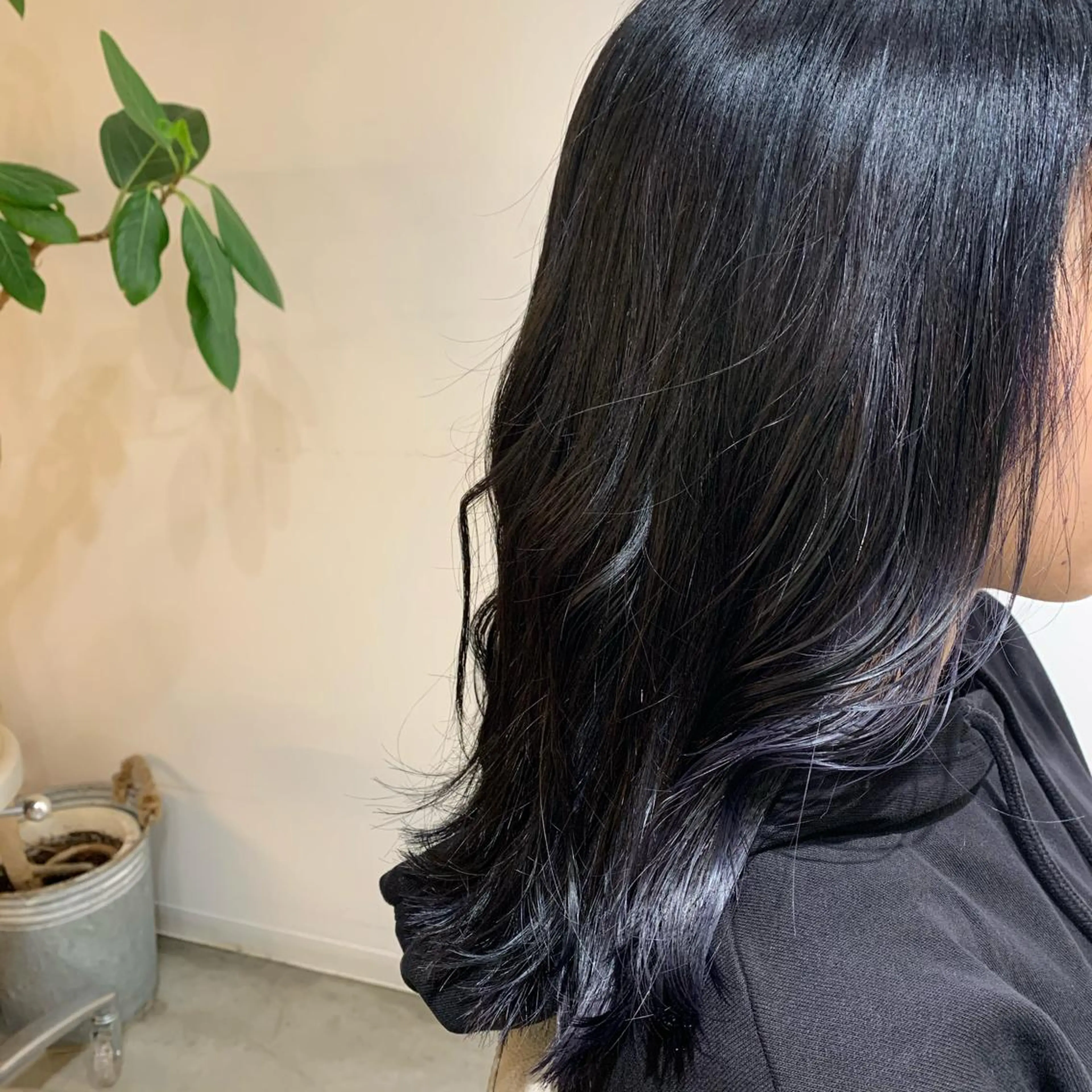 セミロング カラー 🍃marina🍃 韓国ヘア/Aujuaのヘアスタイル