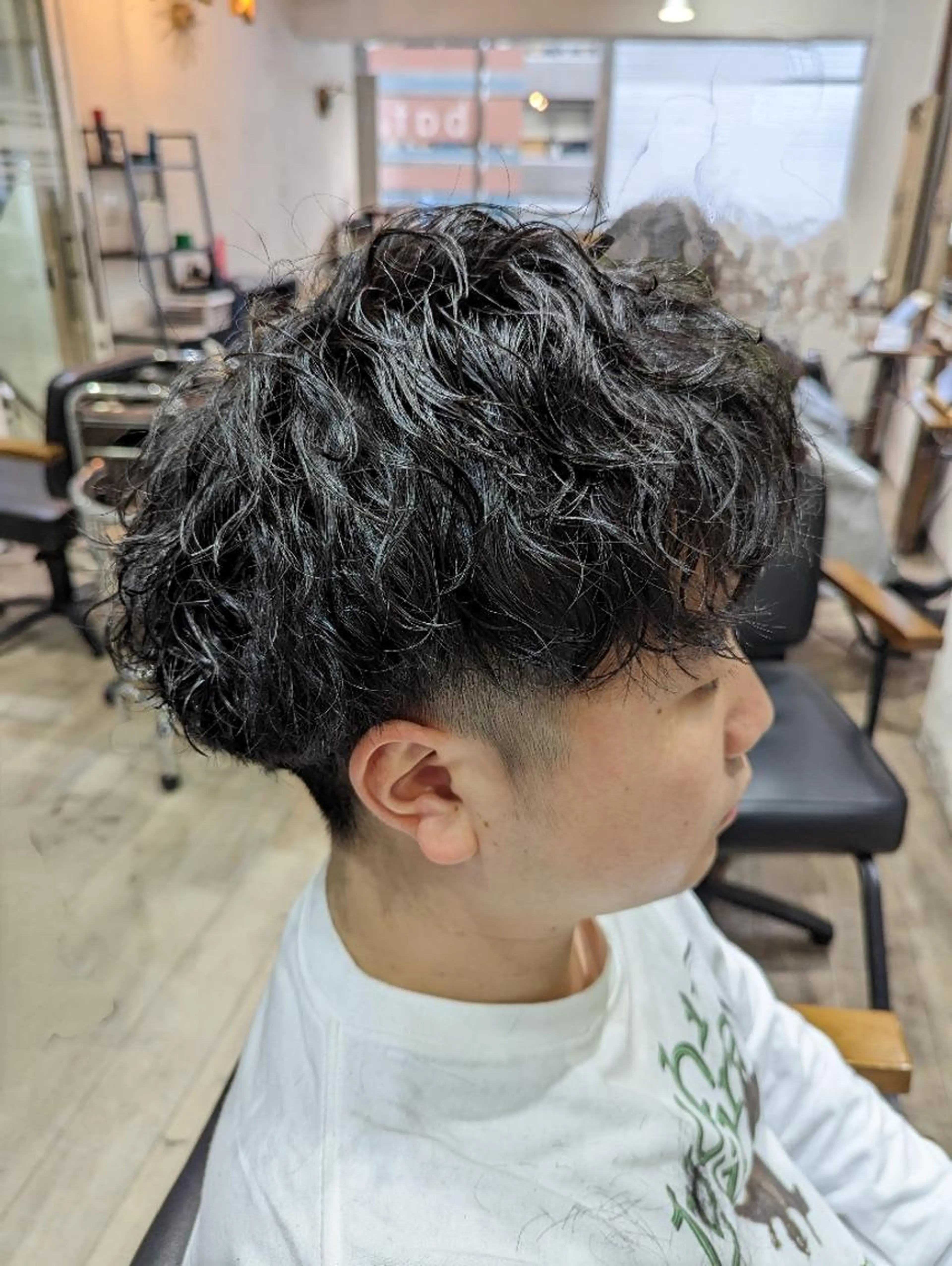 【メンズ限定】カット+デザインパーマ🎶日常的なスタイリングを簡単に🎶の写真